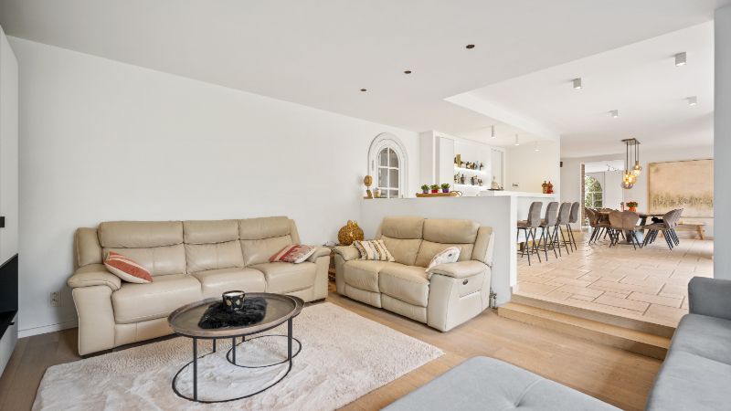 Ruime villa van 336m² op 1 hectare 45 are met vijver - foto 5