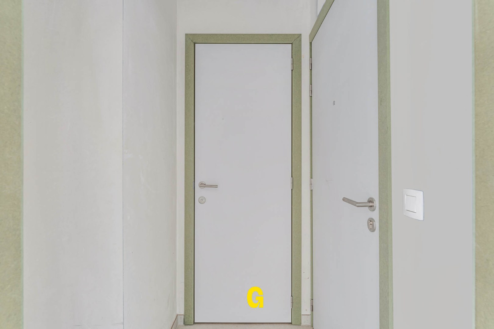 Gelijkvloers nieuwbouwappartement in residentie Bella Vista met 1 slaapkamer en terras en tuin met blijvend zicht op achterliggend groen, vlakbij het centrum. - foto 5