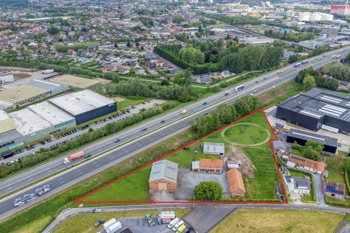 Industrial land along the E403 motorway in Izegem - photo 2