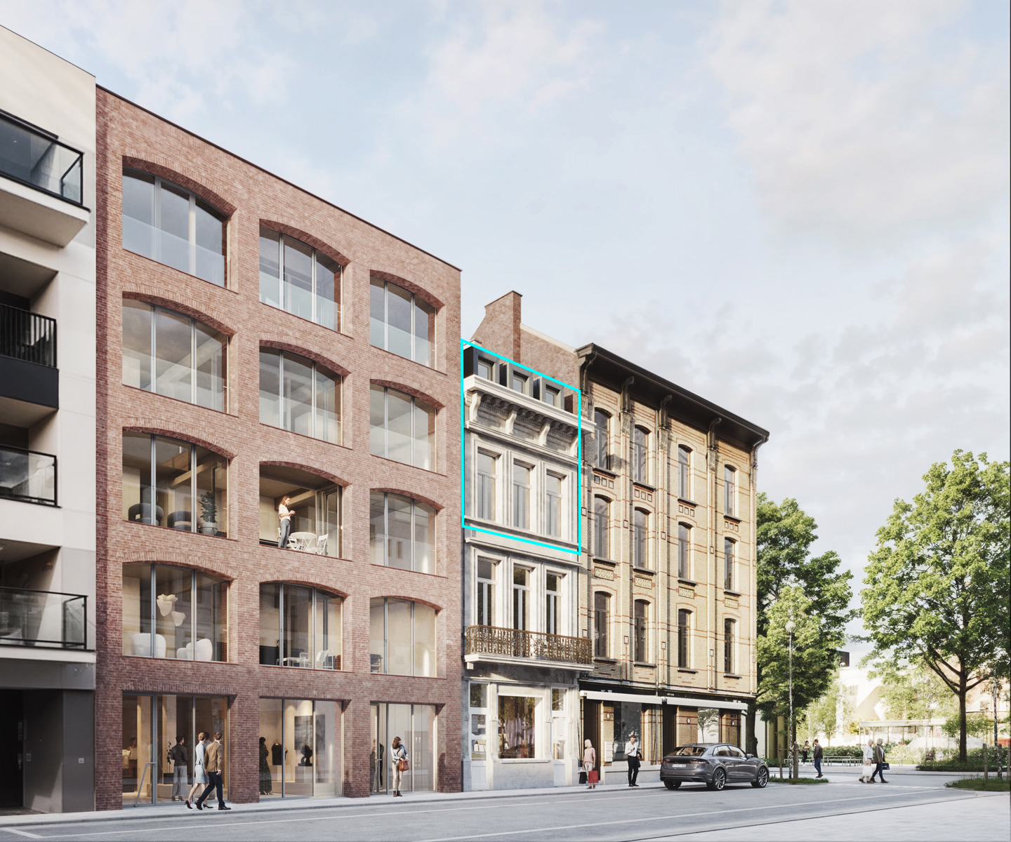 Duplex nieuwbouw penthouse tussen het KMSKA en Park Dok Zuid - foto 2