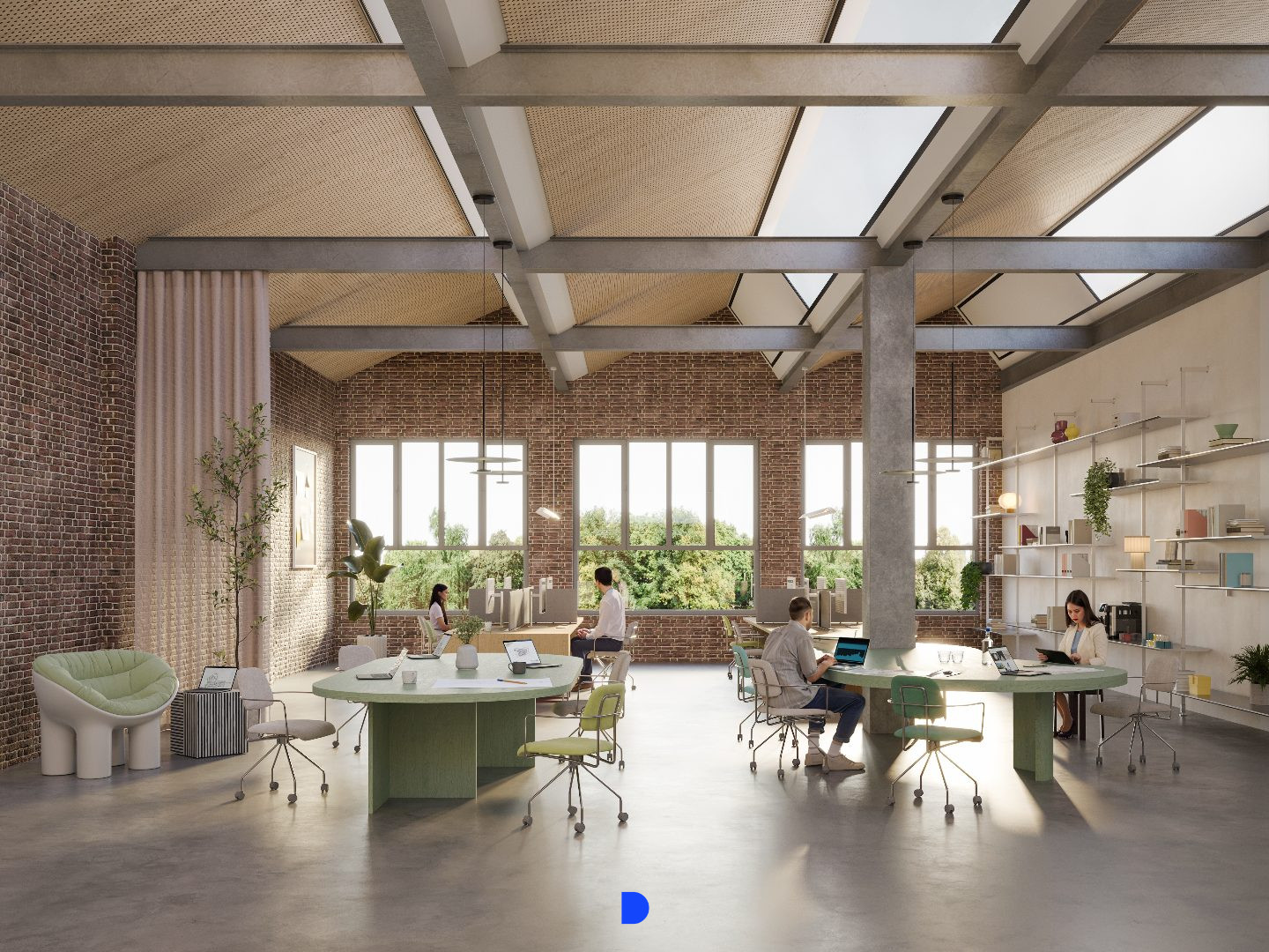 Kantoor of showroom met authentiek karakter! - foto 1