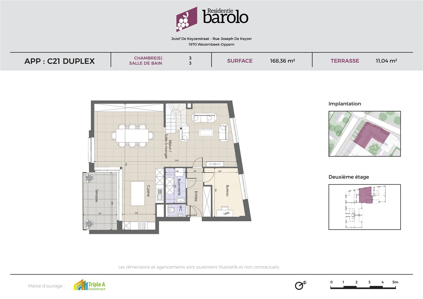 Ruim nieuwbouw duplex gelegen op de tweede verdieping met zuidgericht terras. - foto 4