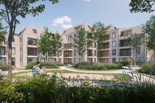 De residentie Maison West, gelegen in een hartje van Westende Dorp. Dankzij een prachtige binnentuin, kom je terecht in een oase van groen en rust. <br /><br />Het project telt 47 wooneenheden, verdeeld over 5 verdiepingen en variërend in grootte. Zo zijn er appartementen beschikbaar met 1,2 of 3 slaapkamers. Standaard hebben alle wooneenheden een ruime, lichtrijke woonkamer en een open keuken. De terrassen sluiten aan op de leefruimtes en zijn royaal in omvang. Met oog op de toekomst, staat duurzaamheid centraal in de residentie Maison West. Door implementatie van geothermische warmte pomp, vloerverwarming en ventilatie systeem D. Elk appartement wordt verkocht met een kelder en een staanplaats of garage, niet inbegrepen in prijs.<br /><br />Vrijblijvende informatie? www.immopadiva.be, info@immopadiva.be, 059 41 10 10.<br /><br />Wist je dat wij een modelappartement ter beschikking hebben in ons kantoor te Middelkerke? Benieuwd naar hoe de afwerking kan zijn van jouw appartement? Spring gerust eens binnen!