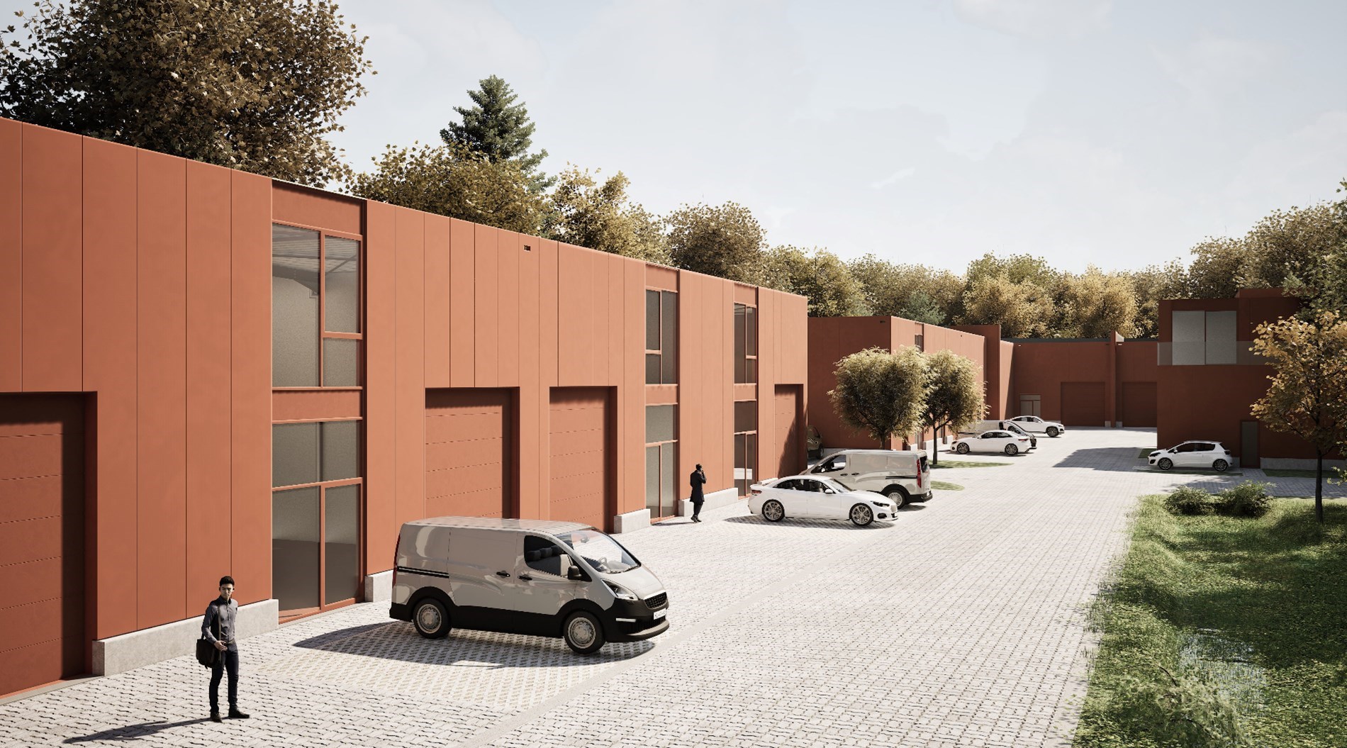 MANEBORN - KMO UNIT 1 - 125m² + 152m² CONCIERGEWONING - nabij E-314 - foto 2