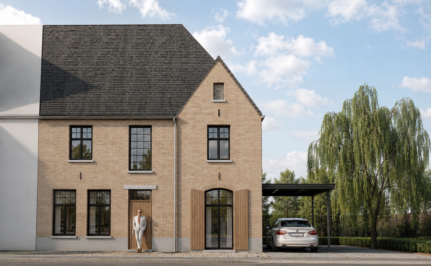 Bouwgrond te koop Bevingen voor halfopen bebouwing op de Naamsesteenweg in Sint-Truiden - foto 2