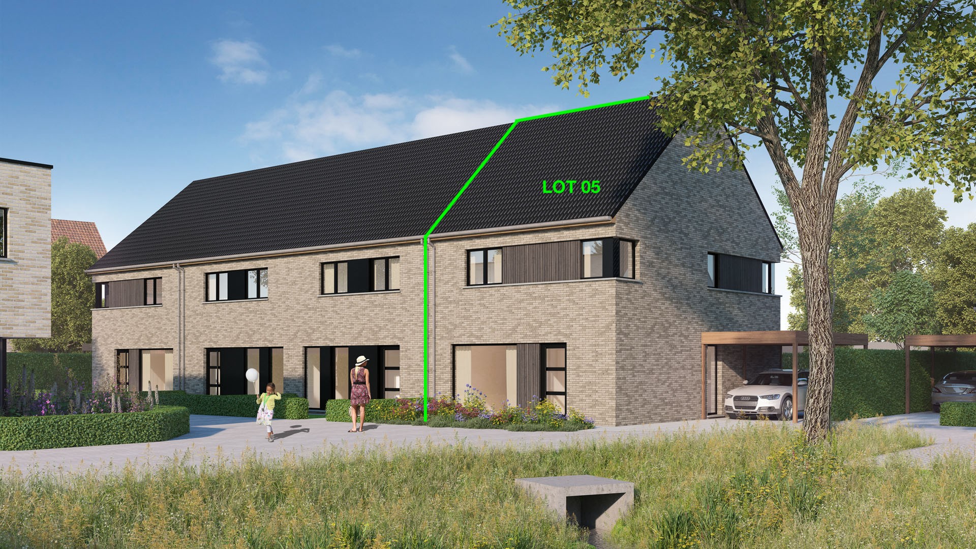Moderne energiezuinige nieuwbouwwoning te Gistel - foto 1