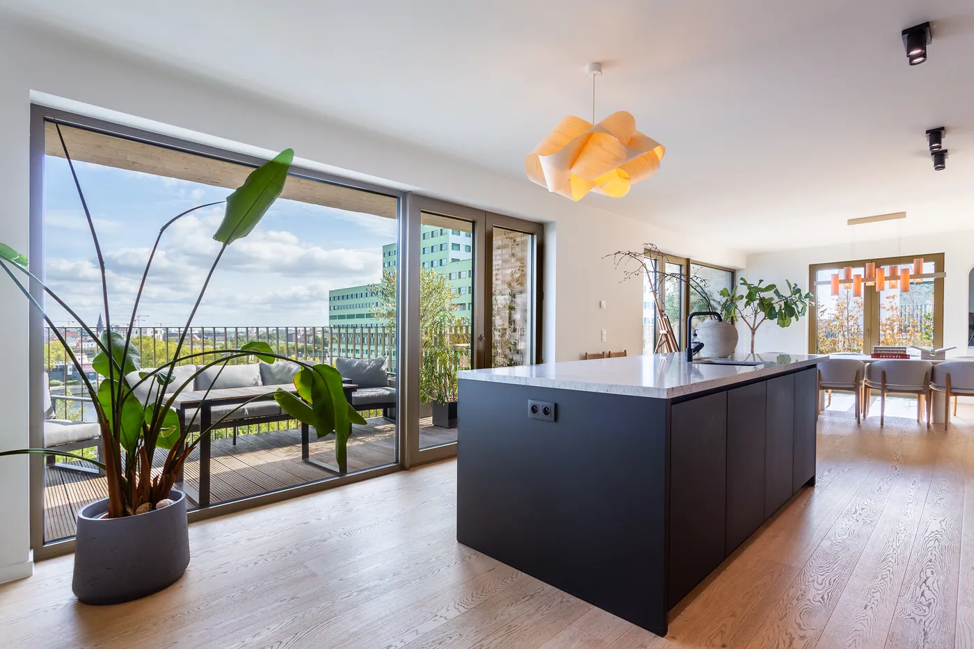 High-end duplexappartement met terrassen op het Eilandje - foto 5