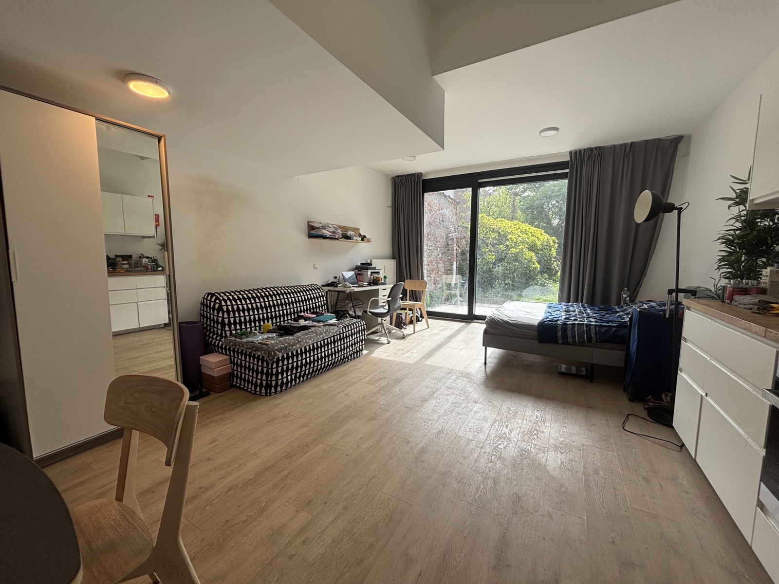 Ruime studio in studentenresidentie met tuin en terras   - foto 4