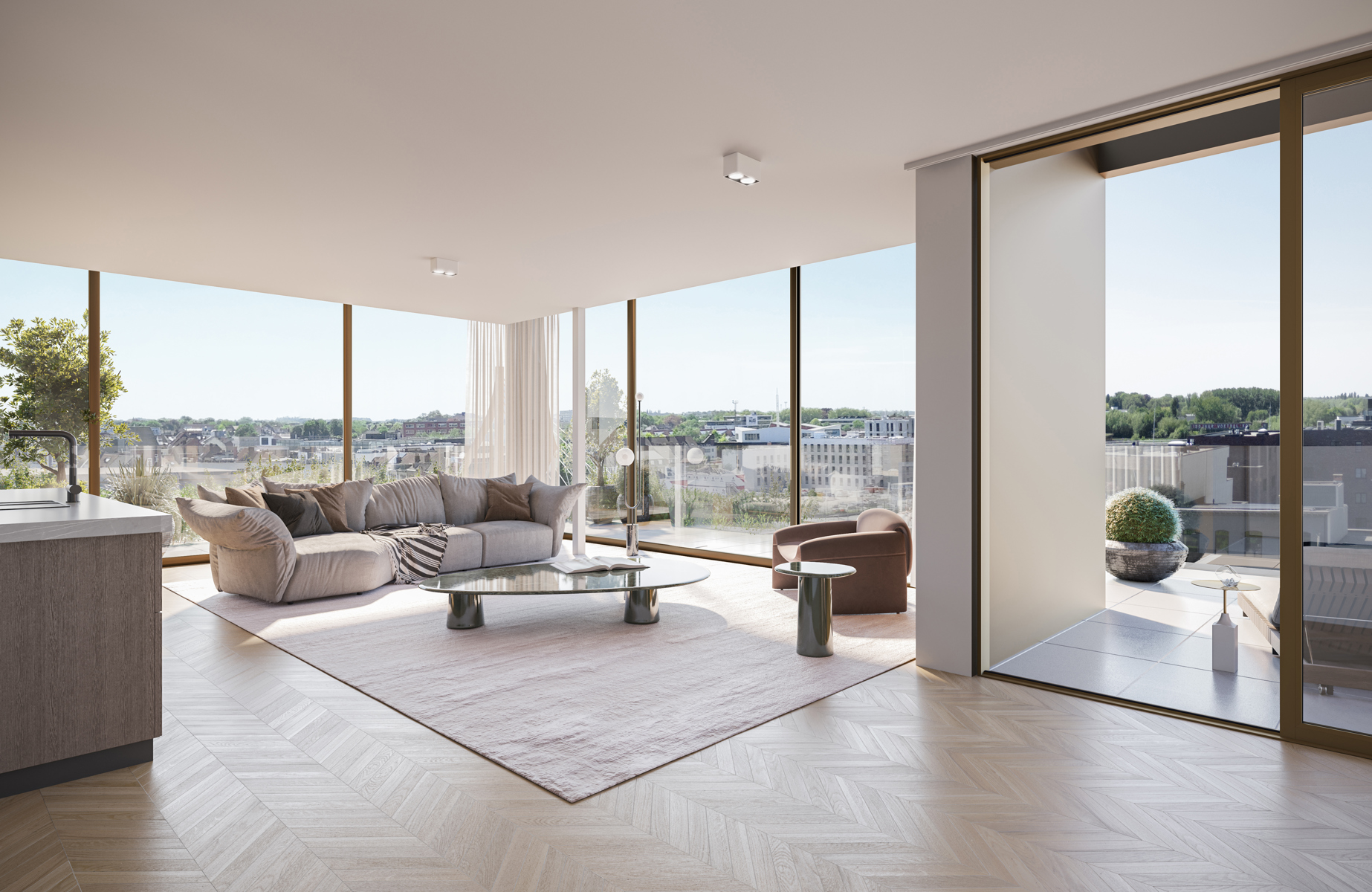 Apartment for sale in Kortrijk with 3 bedrooms - photo 1