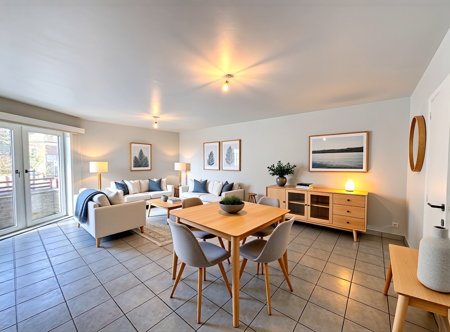 Gezellig appartement met 2 slaapkamers in het hart van Otegem - foto 3