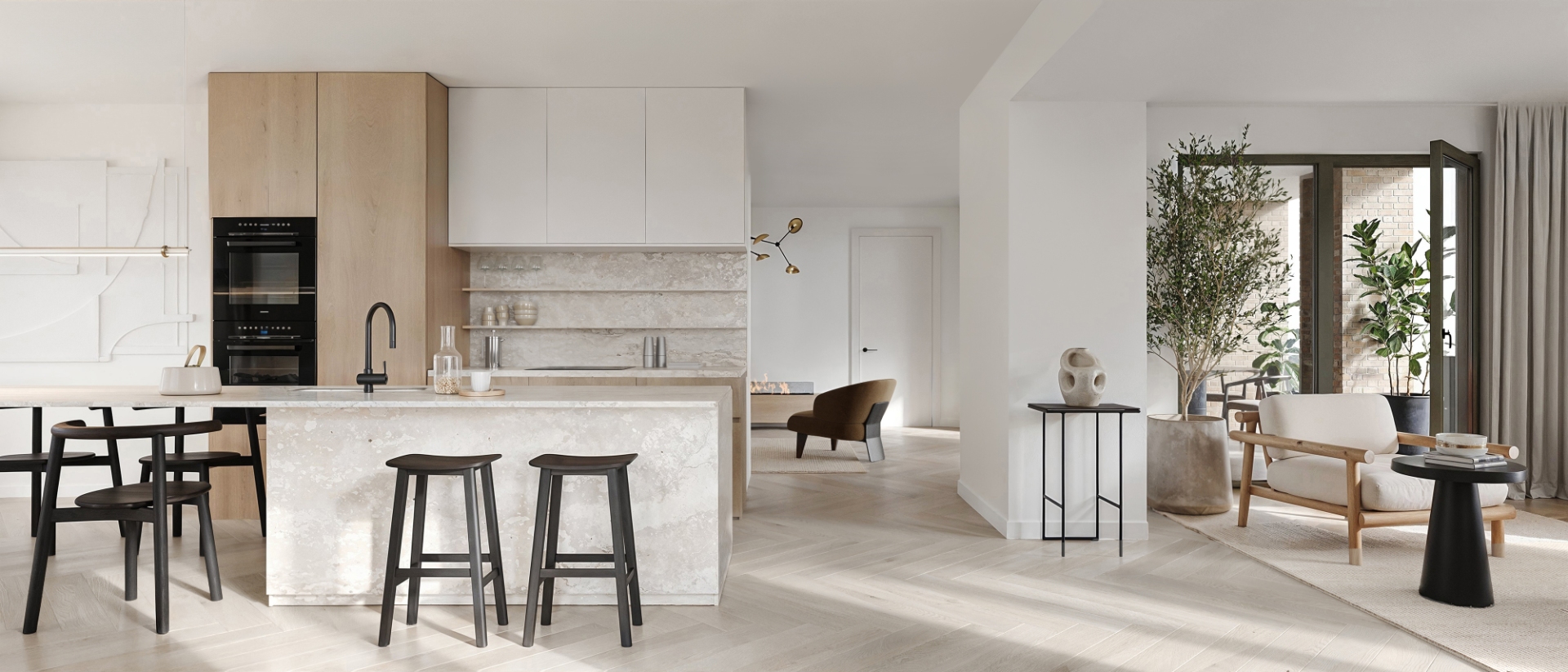 Lichtrijk penthouse met 3 slaapkamers en 2 terrassen - De Kwint - foto 1