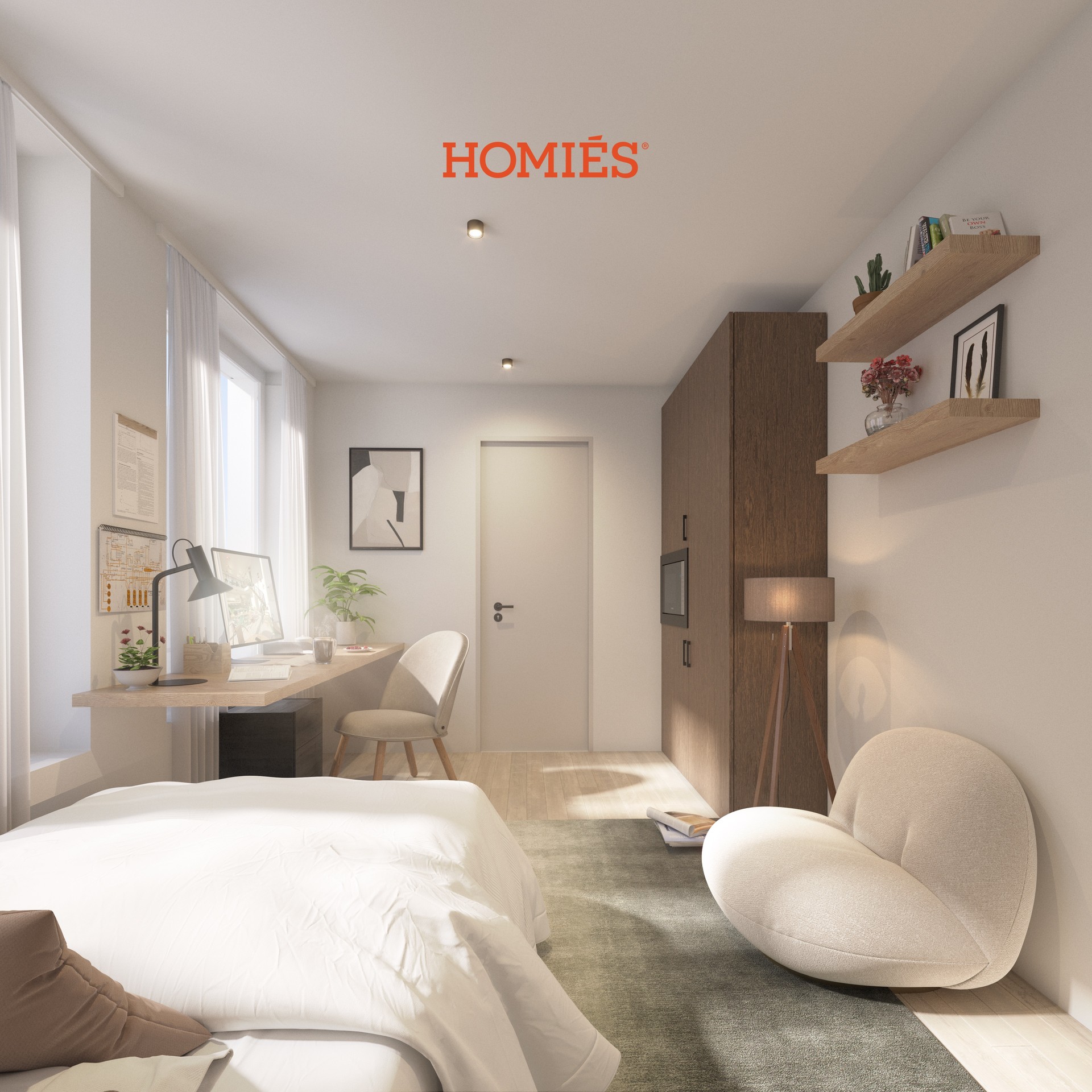 Nieuwbouw studentenkamers met eigen sanitair - foto 2