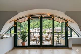 5100 NAMUR, Boulevard de la Meuse 81 bte I5.1Au 5ème étage d'une copropriété, dans une rue calme donnant sur la Meuse, cet penthouse de ± 200 m²...