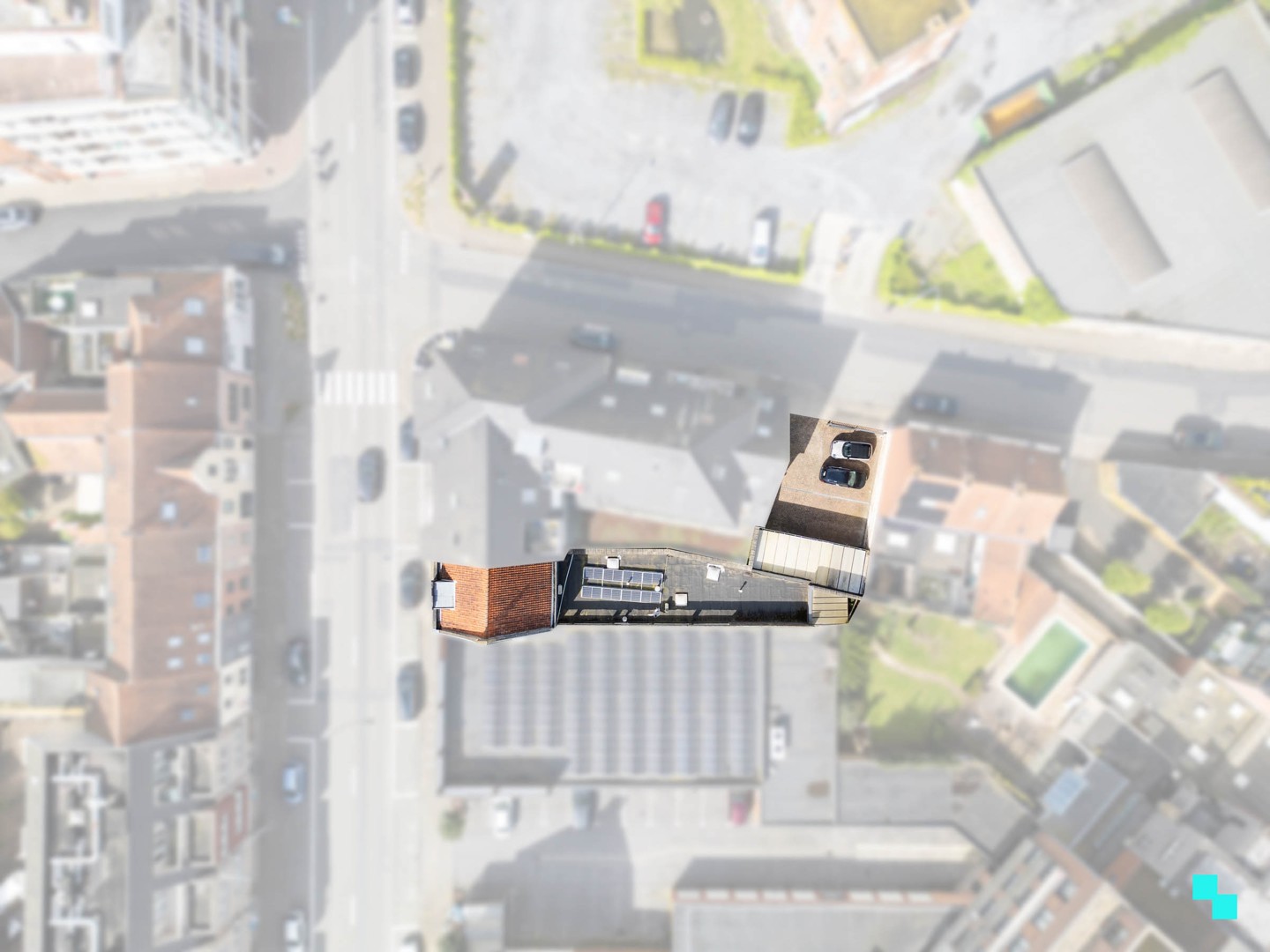 Kantoor met woonst en privé-parking te Roeselare - photo 4