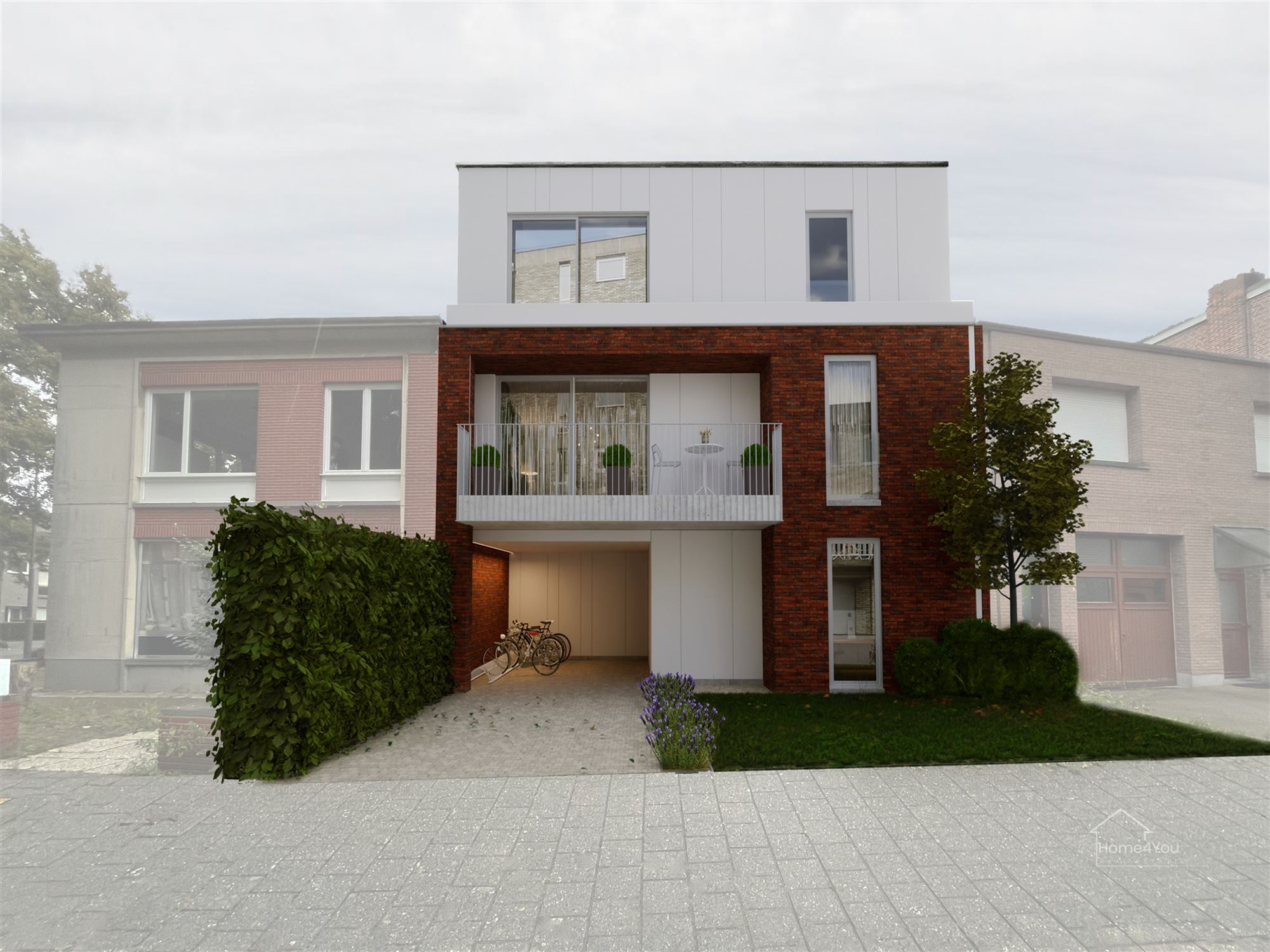 Nieuwbouw gelijkvloers appartement - foto 4