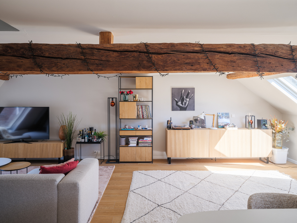 Stijlvol en lichtrijk appartement met uitzonderlijk terras in het historisch centrum van Gent. - foto 4