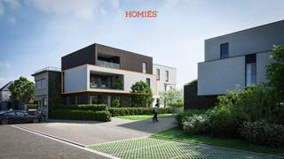 **E-PEIL<10**6%BTW**In residentie Beuk, onderdeel van het prestigieuze project de<em> Bomen</em> in Testelt, bevindt zich dit ruime appartement op de tweede verdieping. Met een bewoonbare oppervlakte van ruim 110m² en een westgericht terras van 22m², volledig overdekt, biedt dit appartement een unieke combinatie van luxe, energiezuinigheid en een prachtig groen uitzicht. De indeling omvat een lichtrijke woonkamer met een open keuken, die een stijlvolle en functionele leefruimte creëert. Verder beschikt het appartement over twee zeer ruime slaapkamers van 15m<sup>2</sup> en 16m<sup>2 </sup>en een terras dat perfect aansluit op de leefruimte – ideaal om te genieten van de avondzon en de rust van de omliggende natuur. Dit appartement voldoet aan de hoogste energie- en duurzaamheidsnormen dankzij de geothermische warmtepomp en andere innovatieve technieken zoals zonnepanelen. De afwerking is volledig naar eigen wens te bepalen, zodat u een woning creëert die volledig aansluit bij uw persoonlijke stijl. Gelegen in een groene omgeving, dicht bij de Demervallei en op wandelafstand van voorzieningen, is dit appartement niet alleen ideaal voor eigen bewoning, maar ook een uitstekende investeringskans. Maak een afspraak voor meer informatie en een kostenraming. Contacteer ons via info@homies.be of 016 22 82 22.