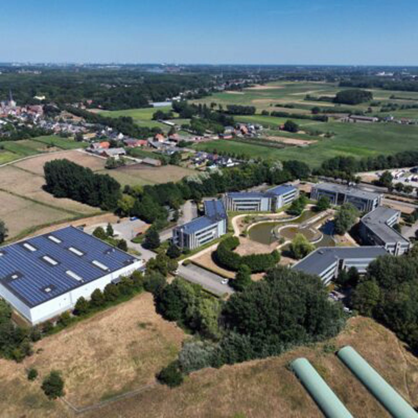 Projectgrond BTS : 8.000 m² "Cesar Business Park" te Bornem. - foto 5