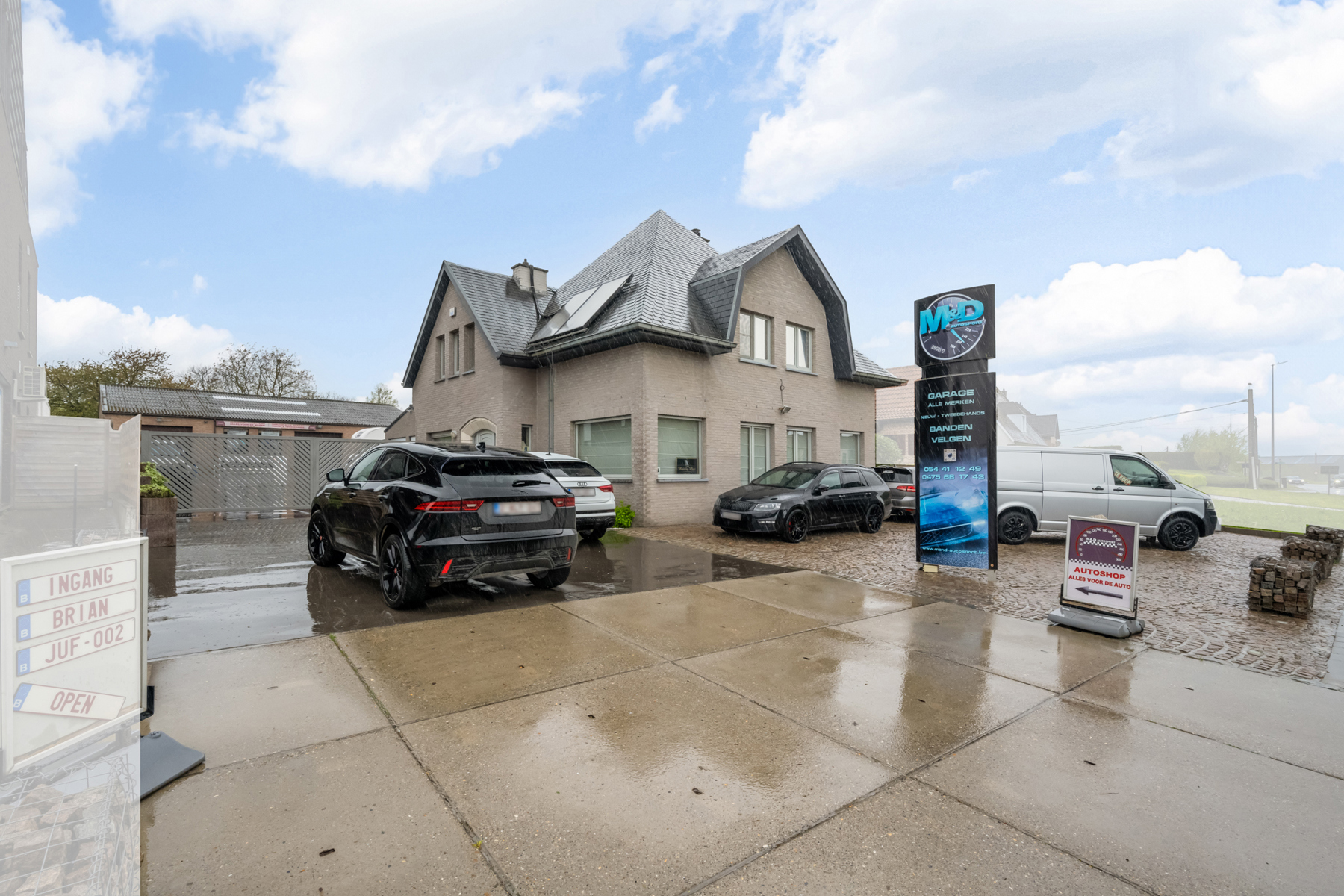 Handelsruimte/bedrijfsgebouw met prachtige villa - foto 2