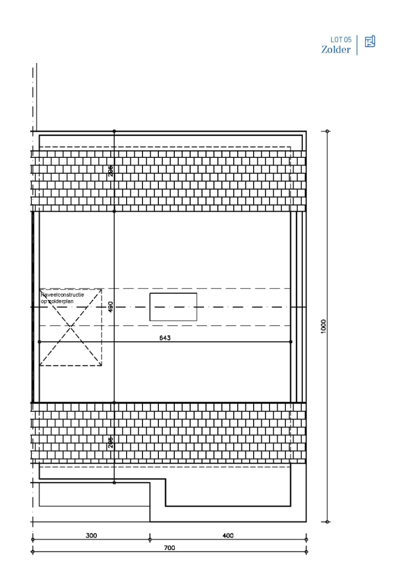 Gits (Hooglede), Middenstr-Tillostr-V.Maerlantstr - Fase 1: Lot 05 - foto 5