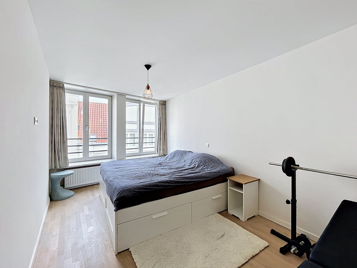 Ruim en lichtrijk 2-slaapkamerappartement met terras en garagebox in hartje Brugge - foto 5