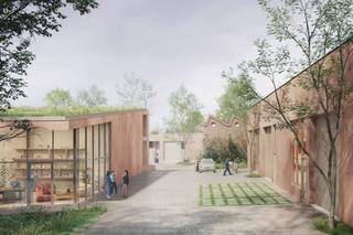 Fenomenaal gelegen nieuwbouw KMO-unit met een oppervlakte van 189 m² en 3 privatieve parkeerplaatsen te koop op amper 300 m van de...