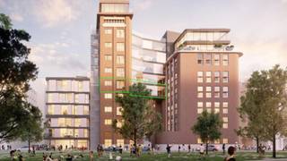 Ruim appartement van 99m² in het hart van Leuven, gelegen in de Hungaria residentie. Het appartement biedt een groot terras van 77m² met glazen balustrade en vrij uitzicht over het Engels Plein.<br /><br />De woning beschikt over een volledig uitgeruste keuken, een badkamer met inloopdouche en wastafelmeubel, en parketvloeren in de woonruimtes. De open woonkamer heeft grote raampartijen die zorgen voor natuurlijk licht en directe toegang tot het terras. Een aparte bergruimte met ingebouwde kasten biedt voldoende opbergmogelijkheden en kan worden uitgerust met wasmachine en droogkast. Het gebouw heeft een lift.<br /><br />Het appartement ligt in een rustige buurt binnen de ring van Leuven. Een supermarkt bevindt zich in dezelfde straat, het stadscentrum is op loopafstand en het treinstation ligt op een korte afstand. Brussel is in 20 minuten bereikbaar met de trein. Voor de deur stopt een gratis shuttle die u naar verschillende locaties in Leuven brengt. Parkeren is mogelijk bij Parking Vaartkom op 200 meter afstand.<br /><br />Het appartement is onmiddelijk beschikbaar voor verhuur tot onbepaalde duur.<br /><br />Neem contact met ons op voor een bezichtiging en ervaar zelf de unieke sfeer van dit bijzondere appartement.