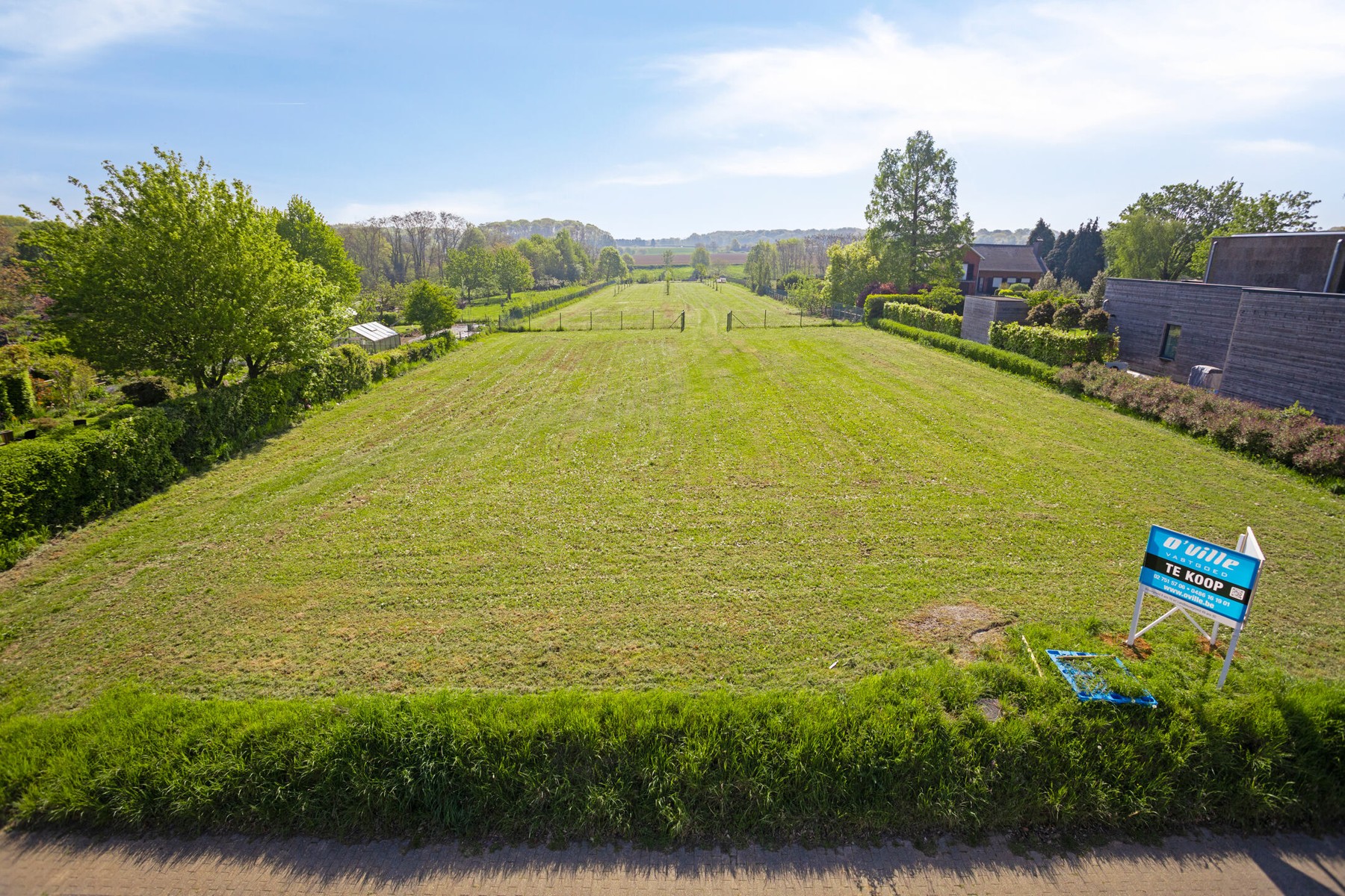 Exclusieve bouwgrond met achterliggend weideperceel voor paarden. - foto 5