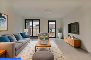 Duplex Penthouse met 3 slaapkamers en bureau gelegen in een nieuwbouw project met 3 andere wooneenheden - Koekelberg.Ontworpen met de grootste...