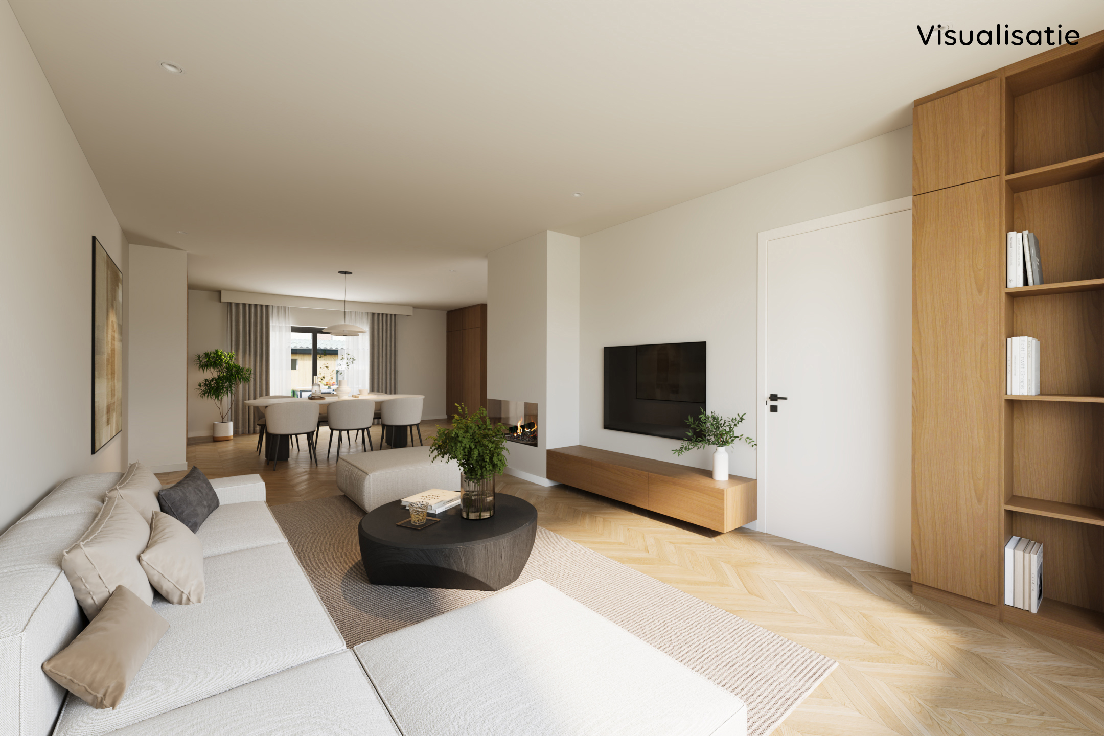 Halfopen woning op 269 m² met 3 slpk, garage en bijgebouw - foto 4