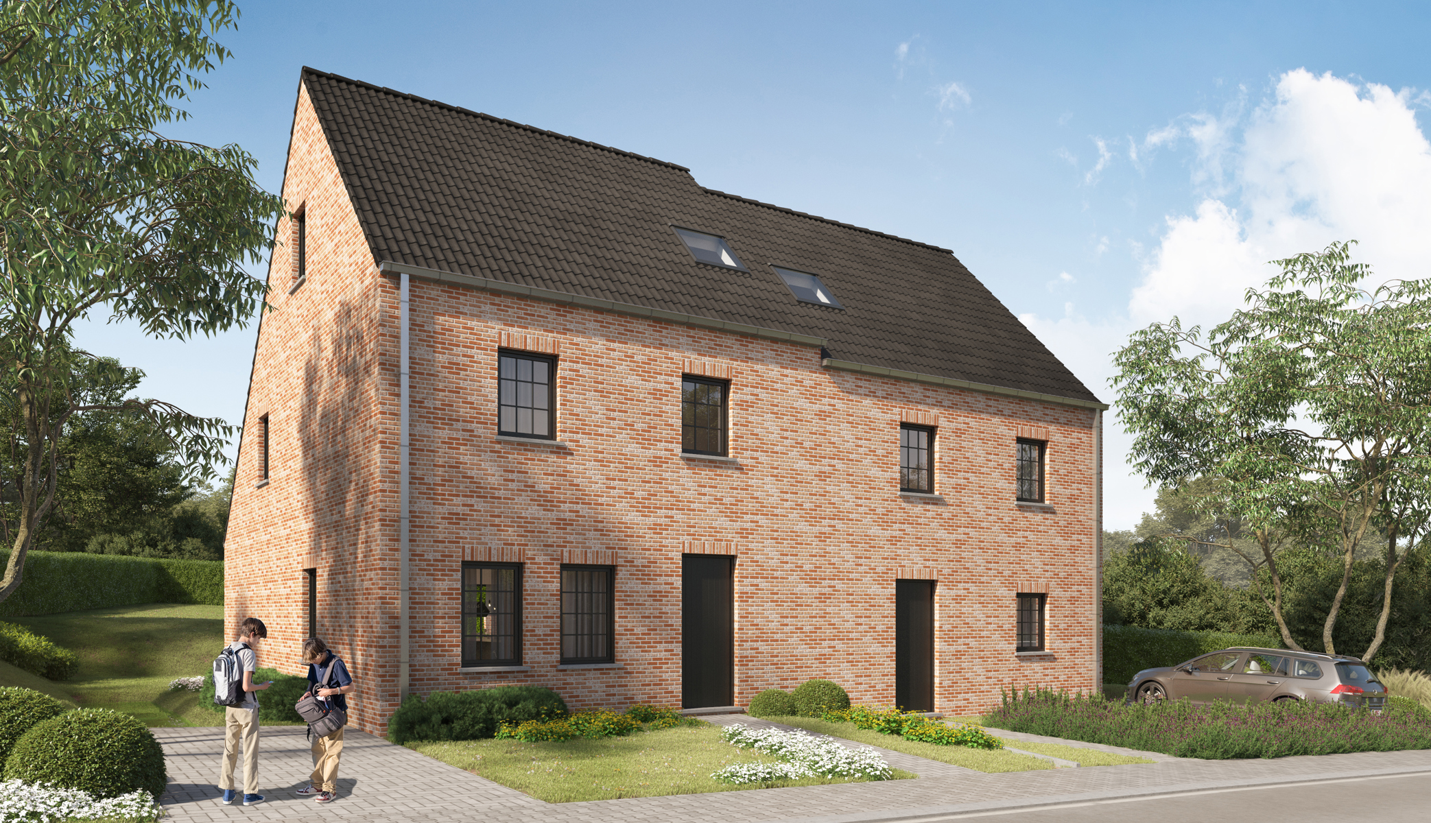 Maison à vendre à Zellik avec 4 chambres - photo 1