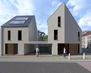 Hedendaagse nieuwbouwwoning in het hartje van Sint-Gillis-Waas Dit betreft een stijlvolle en betaalbare nieuwbouwwoning op een gunstige locatie...