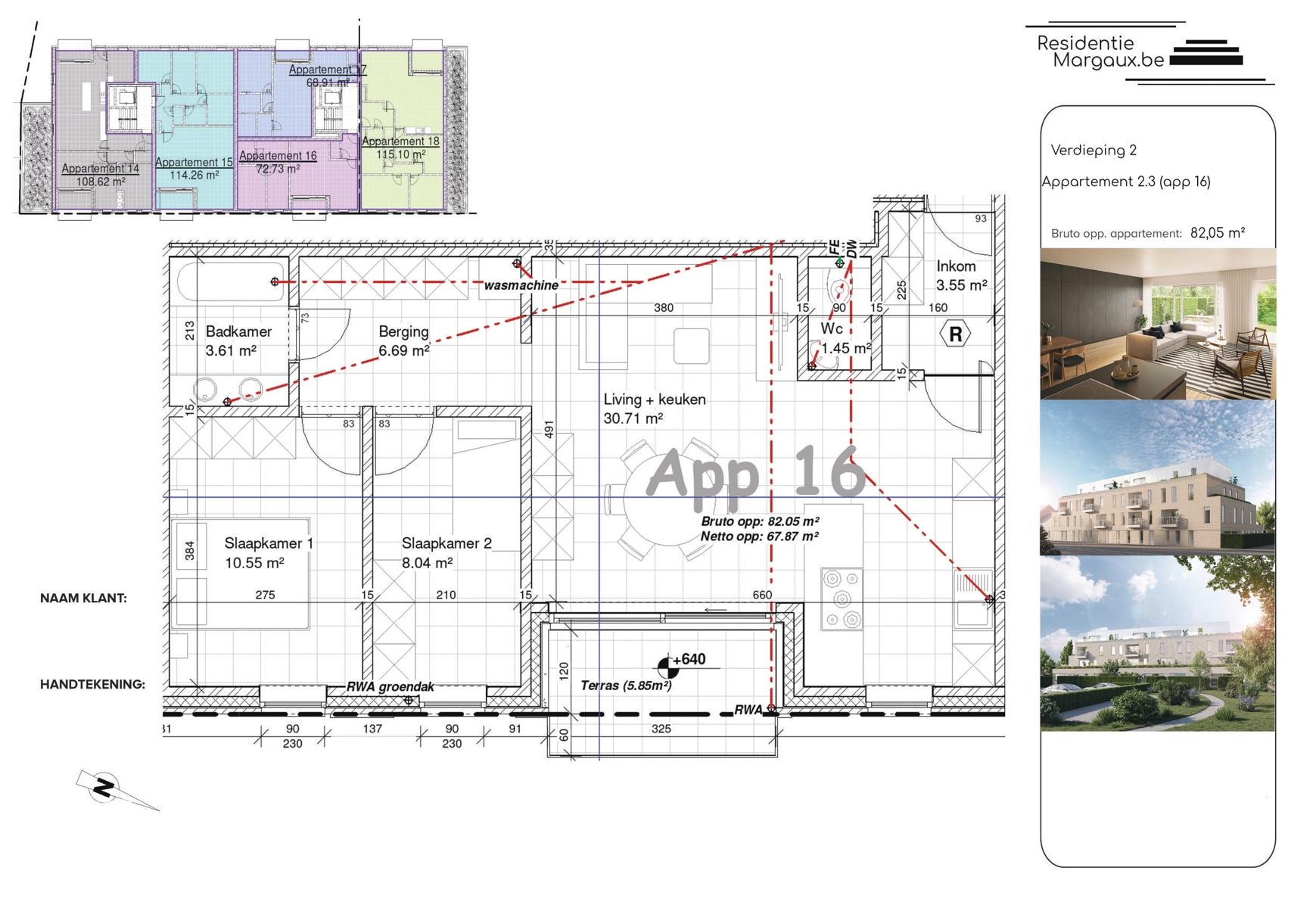 Instapklaar 2 slaapkamer appartement! - foto 4