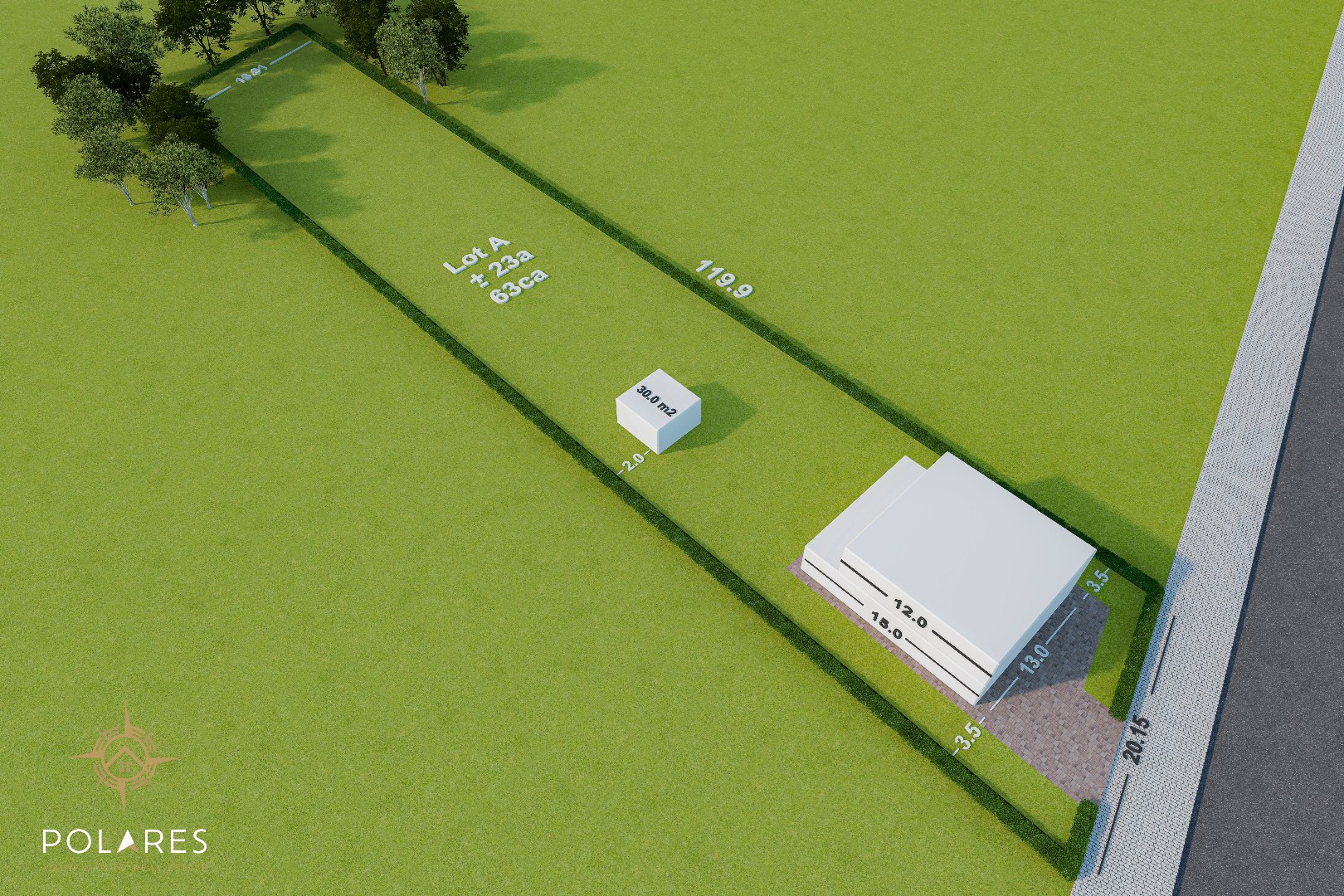 Terrain à bâtir spacieux à vendre à Sint-Agatha-Rode - orienté au sud et plein de possibilités - photo 3