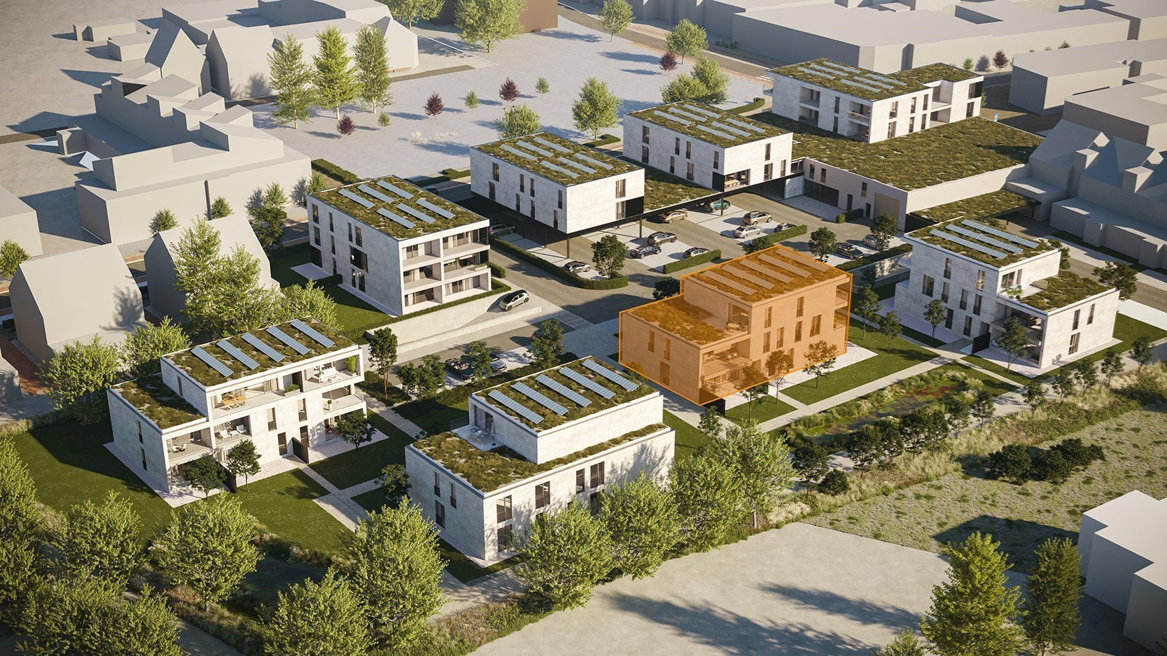 Trendy, gelijkvloers 2-slpk app (E10) in centrum Koersel - foto 3