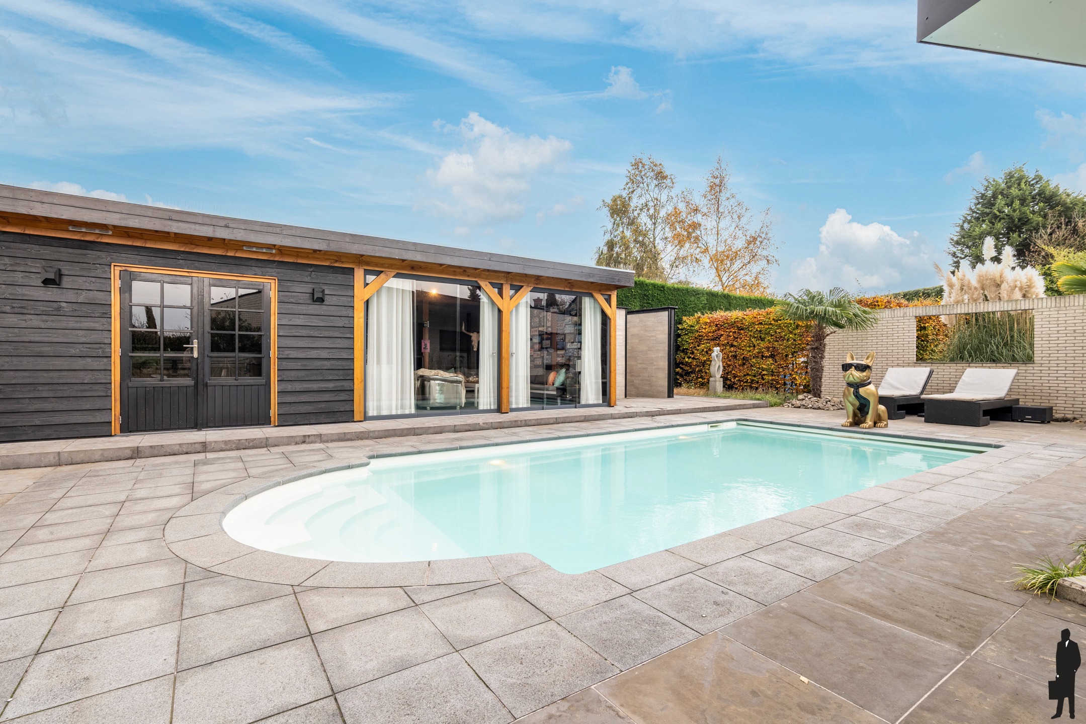 Ruime villa met zwembad en bijgebouw/salon/kantoor van 120m² - foto 4