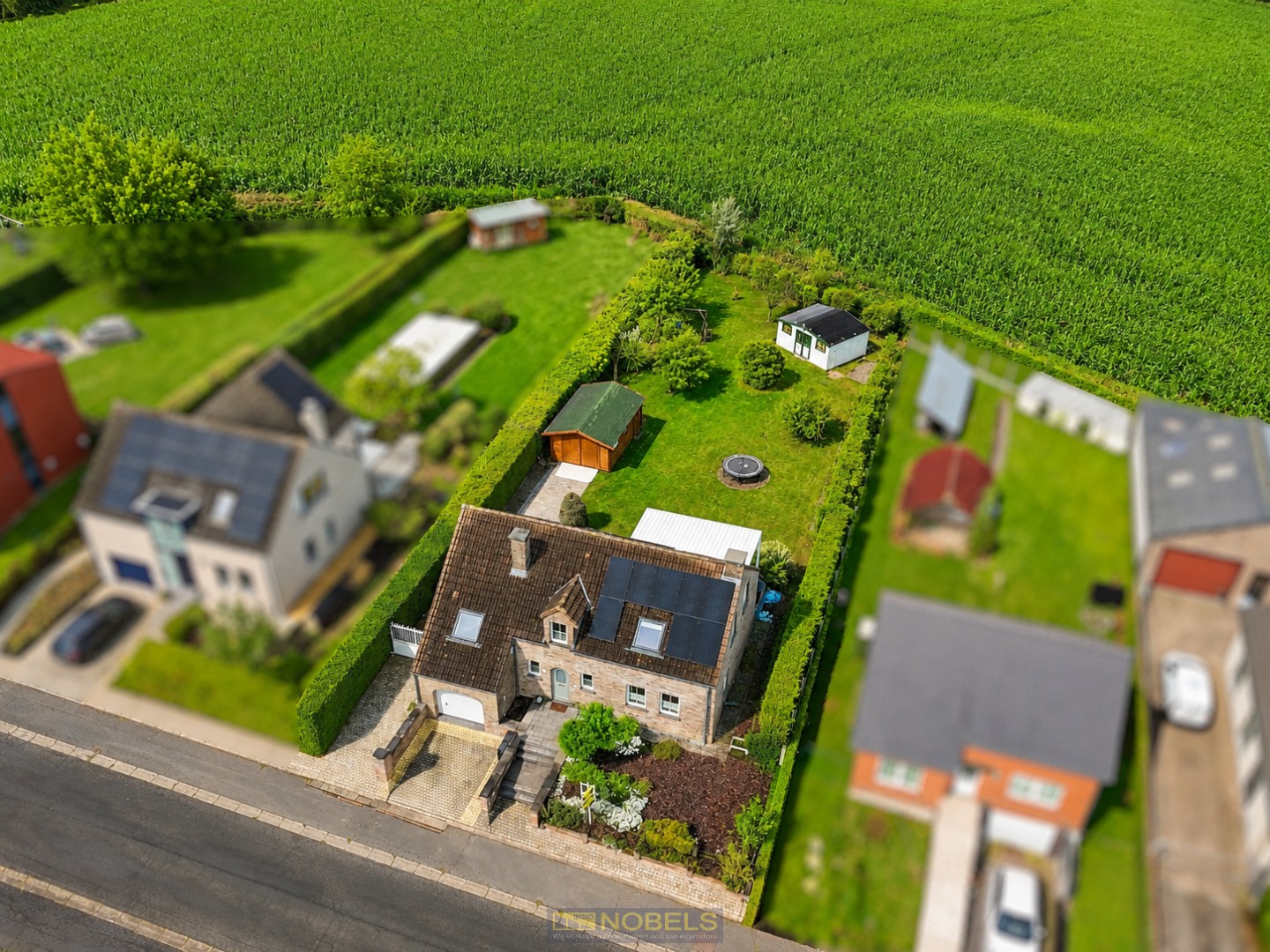 A Vendre, Villa parfaitement entretenue avec beau jardin et vue panoramique sur Quenast (Rebecq) - photo 1