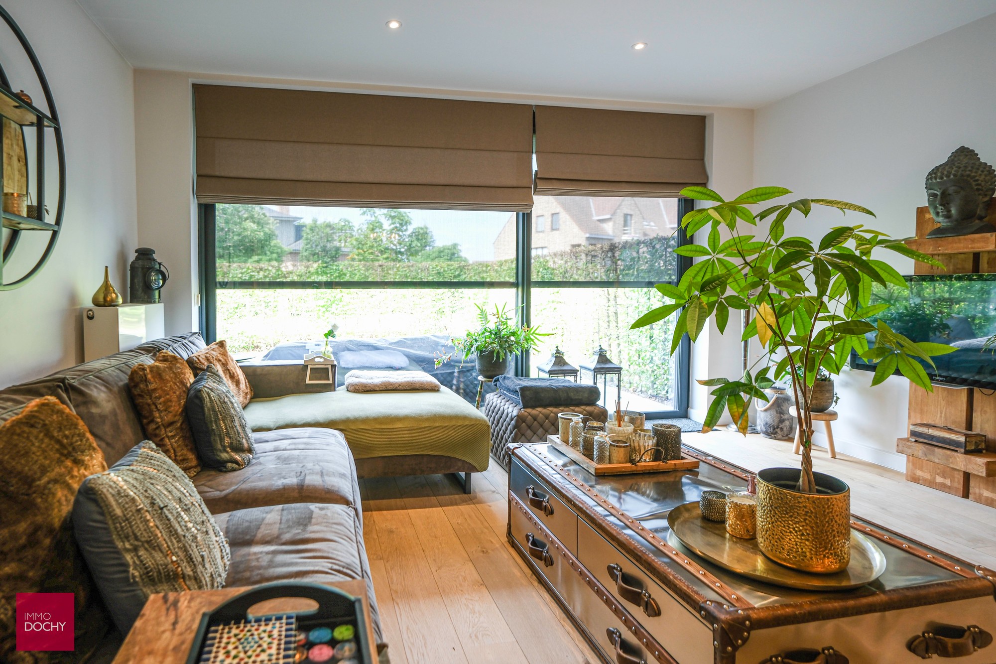 Gelijkvloers appartement met zongericht terras en tuin - foto 4