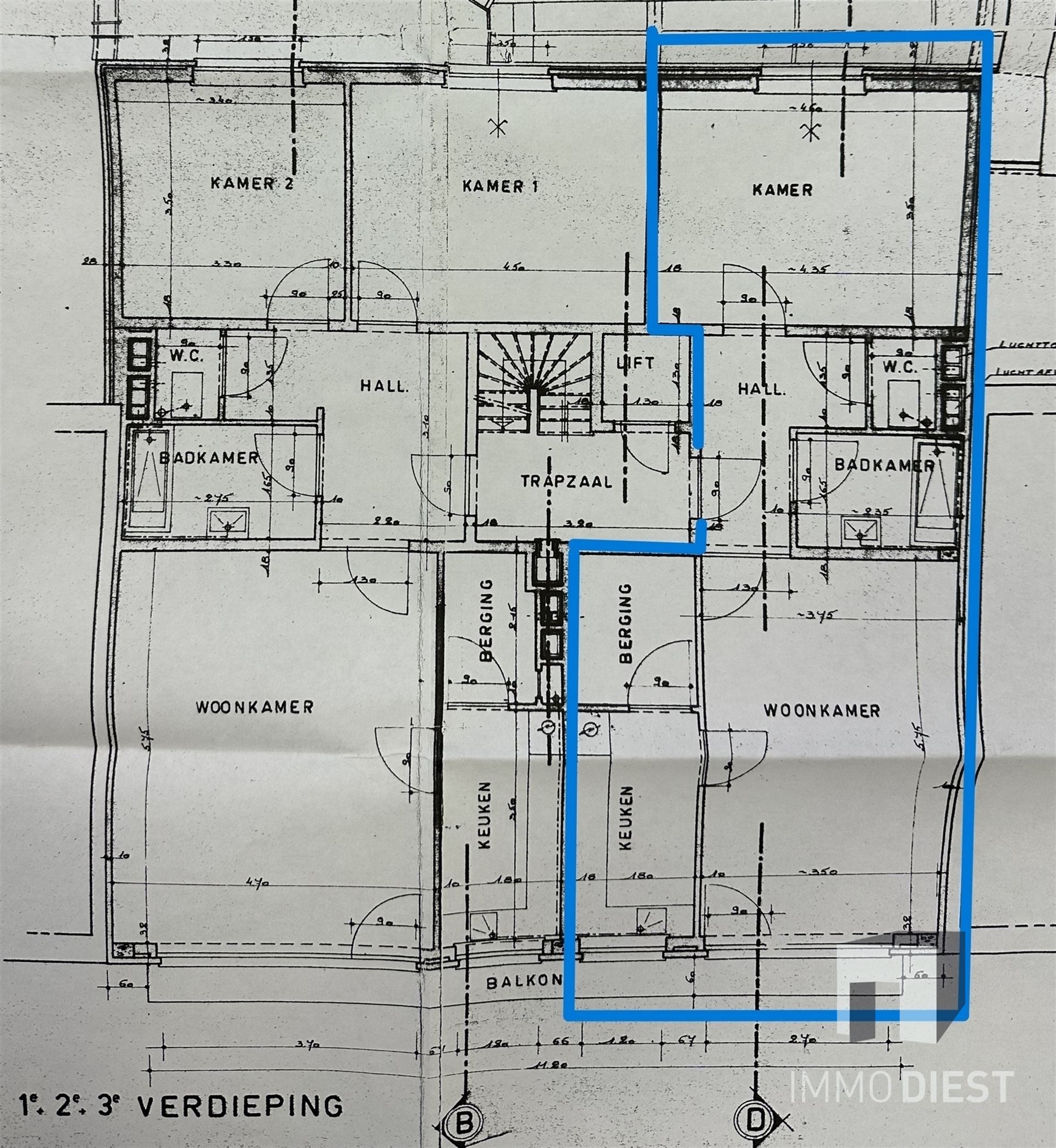 Appartement à vendre à Diest avec 1 chambre - photo 3