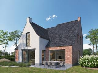 <p>Droomt u van <span><strong>rustig wonen </strong></span>in een groene, landelijke omgeving? Dan is deze <span><strong>nieuw te bouwen woning</strong></span> in landelijke stijl op een royaal perceel van 1.527 m² in Zwevezele beslist een unieke kans.<br />De woning wordt opgetrokken met oog voor kwaliteit, comfort en een tijdloze architectuur die perfect aansluit bij de landelijke omgeving. Bovendien kan deze woning, indien u aan de voorwaarden voldoet, eventueel gebouwd worden aan het verlaagde <span><strong>btw-tarief van 6%</strong></span>, wat een aanzienlijk financieel voordeel kan opleveren.<br />De praktische indeling omvat onder meer:<br />Inpandige garage.<br />- Afzonderlijke bergruimte.<br />- Ruime leefruimte met veel lichtinval.<br />- Drie volwaardige slaapkamers + bureauruimte<br />- Een ruime zolder die perfect kan dienen als extra bergruimte of, afhankelijk van de wensen, verder afgewerkt kan worden tot een bruikbare hobby- of polyvalente ruimte.<br /><br />De absolute troef van deze woning is zonder twijfel de<span><strong> uitzonderlijke ligging</strong></span>. Zowel aan de voor- als achterzijde geniet u van een prachtig open uitzicht op de landelijke omgeving, waardoor rust, privacy en natuur hier centraal staan. Een ideale locatie voor wie houdt van ruimte en een aangename woonomgeving, zonder in te boeten aan een vlotte bereikbaarheid.<br />Bent u op zoek naar een energiezuinige nieuwbouwwoning met een landelijke uitstraling op een unieke locatie? Dan biedt dit project de perfecte combinatie van wonen, comfort en genieten van het buitenleven.<br />De open keuken wordt standaard voorzien van alle toestellen en een composieten/natuurstenen werkblad. De badkamer wordt voorzien van een ligbad, ruime inloopdouche, dubbel lavabomeubel en er is een apart toilet voorzien. De villa wordt volledig <span><strong>afgewerkt volgens de wensen van de kopers</strong></span>, de woning wordt standaard voorzien van vloerverwarming op de beneden- en bovenverdieping aangestuurd dmv een warmtepomp (lucht/water). Op de benedenverdieping wordt er standaard een tegel voorzien formaat 60/60, de slaapkamers worden voorzien van een laminaat.<br />De zolderruimte is toegankelijk via een uittrekbare zoldertrap en wordt standaard afgewerkt met OSB platen. Optioneel kan er een vaste trap naar de zolder voorzien worden. Aanleg van oprit en terras zijn inbegrepen in de verkoopprijs.<br />Verder wordt deze woning voorzien van een eiken trap, regenwaterput van 10.000 L, zonnepanelen, ….Wenst u meer informatie over deze nieuw te bouwen woning, contacteer ons op het nummer 0496/101.201<br />Interieurfoto’s zijn als voorbeeld van een gelijk(w)aardige woning.<br />Grondoppervlakte : 1527 m² / Prijzen excl. btw en registratiebelastingen<br />* 6% btw mogelijk onder voorwaarden</p>