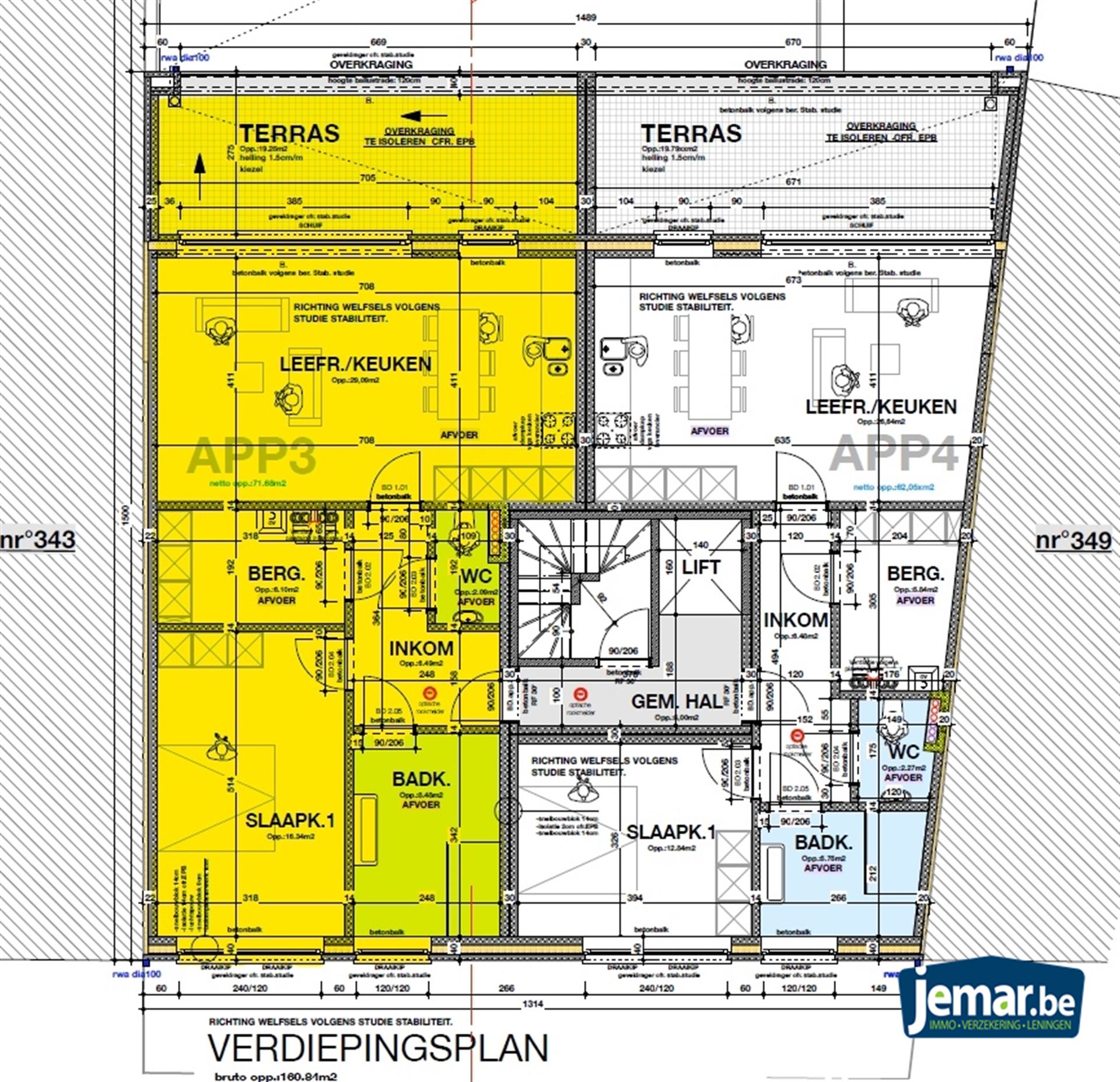 Appartement op 2de verdiep links - foto 2