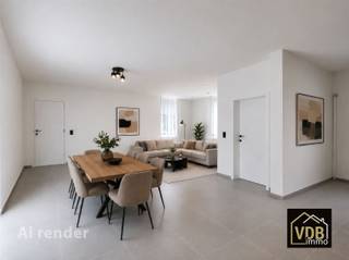 <p><span>Ruime, volledig gerenoveerde (2026) halfopen bebouwing met 3 slaapkamers, carport en aangelegde tuin op toplocatie te Riemst</span></p><p><span>Droomt u van zorgeloos wonen op een centrale locatie? Deze ruime, halfopen bebouwing bevindt zich op een hoekperceel aan de Kerkstraat (nr. 12) en de Mennestraat in het rustige en charmante Zichen-Zussen-Bolder (Riemst). Het pand werd met oog voor detail grondig gestript en getransformeerd tot een hedendaagse, energiezuinige en luxueuze thuis die volledig instapklaar is!</span></p><p><span>Maastricht: op 10 km (ca. 15 minuten), Autosnelweg E314: op 8 km (ca. 10 minuten), Tongeren: op 13 km (ca. 20 minuten).</span></p><p><span>Voor een eerste indruk maakten we een </span><span>3-D rondleiding. </span><span>Stap binnen</span><span> : </span><span><span>https://bit.ly/44ZVCrM</span></span></p><p><span>“Soms heeft je verbeeldingskracht een klein duwtje nodig”</span><span><br />Een lege kamer voelt soms kleiner of lastiger in te delen dan hij werkelijk is. Daarom geven we met behulp van slimme AI-software een aantal ruimtes alvast een virtueel interieur. Zo krijg je meteen een realistisch en inspirerend beeld van de mogelijkheden.</span></p><p><span> </span></p><p><span>Gedetailleerde indeling:</span></p><ul><li><span>Gelijkvloers:</span><ul><li><span>Inkomhal vooraan in de woning.</span></li><li><span>Riante en lichtrijke leefruimte met open keuken (samen goed voor ca. 60 m²).</span></li><li><span>Praktische berging net achter de keuken.</span></li><li><span>Grote schuifpui die toegang biedt tot het aangelegde terras en de tuin.</span></li><li><span>Apart gastentoilet en een eerste badkamer op het gelijkvloers.</span></li><li><span>Handige berging/wasplaats met achterinkom.</span></li><li><span>Traphal naar de verdieping aan de achterzijde.</span></li></ul></li><li><span>Verdieping:</span><ul><li><span>Traphal met overloop en een kleine zolderruimte.</span></li><li><span>Nachthal die toegang biedt tot de drie slaapkamers (resp. ca. 28 m², 15,3 m² en 14,6 m²).</span></li><li><span>Een tweede badkamer op de verdieping.</span></li></ul></li><li><span>Zolder:</span><ul><li><span>Via een vlizo-trap bereik je de ruime zolderverdieping die zich bijna over de gehele woning uitstrekt.</span></li></ul></li><li><span>Buitenomgeving:</span><ul><li><span>Prachtig aangelegde tuin en een royaal terras van 41 m².</span></li><li><span>Carport met aansluitende tuinberging.</span></li></ul></li></ul><p><span>Grondige renovatie (tot op de steen):</span></p><p><span>De woning werd van A tot Z vernieuwd met kwalitatieve materialen en moderne technieken:</span></p><ul><li><span>Nieuwe vloeren en strak pleisterwerk</span></li><li><span>Nieuwe pvc-ramen met HR-glas en nieuwe binnendeuren</span></li><li><span>Volledig nieuwe centrale verwarming op gas en airco</span></li><li><span>Volledig vernieuwde elektriciteitsinstallatie, sanitair en leidingen</span></li><li><span>Nieuwe, luxueuze keuken en badkamers</span></li><li><span>Volledig geschilderd en voorzien van geïnstalleerde verlichting</span></li></ul><p><span>Troeven op een rij:</span></p><ul><li><span>Volledig instapklaar:</span><span> Geheel geschilderd en voorzien van verlichting.</span></li><li><span>Energiezuinig & Veilig:</span><span> Beschikt over een gunstig </span><span>EPC-label C</span><span> (271 kWh/m²jaar) en is </span><span>asbestveilig</span><span>!</span></li><li><span>Centrale ligging:</span><span> Vlotte bereikbaarheid naar omliggende steden en de autosnelweg:</span><ul><li><span>Maastricht: op 10 km (ca. 20 minuten)</span></li><li><span>Tongeren: op 13 km (ca. 20 minuten)</span></li><li><span>Autosnelweg E314: op 8 km (ca. 10 minuten)</span></li></ul></li></ul><p><span>Specificaties:</span></p><ul><li><span>Perceeloppervlakte: 410 m²</span></li><li><span>Bruto bewoonbare oppervlakte: 218 m²</span></li></ul><p><span>Alle relevante info, plannen en documenten zijn te downloaden in de rubriek “downloads” op onze website. Plannen zijn schetsen bij benadering en maten zijn indicatief.</span></p><p><span>Interesse of wenst u een bezichtiging te plannen?</span></p><p><span>Neem dan snel contact op met </span><span>Marie-Paule</span><span> via </span><span>0476/959958</span><span>.</span></p>
