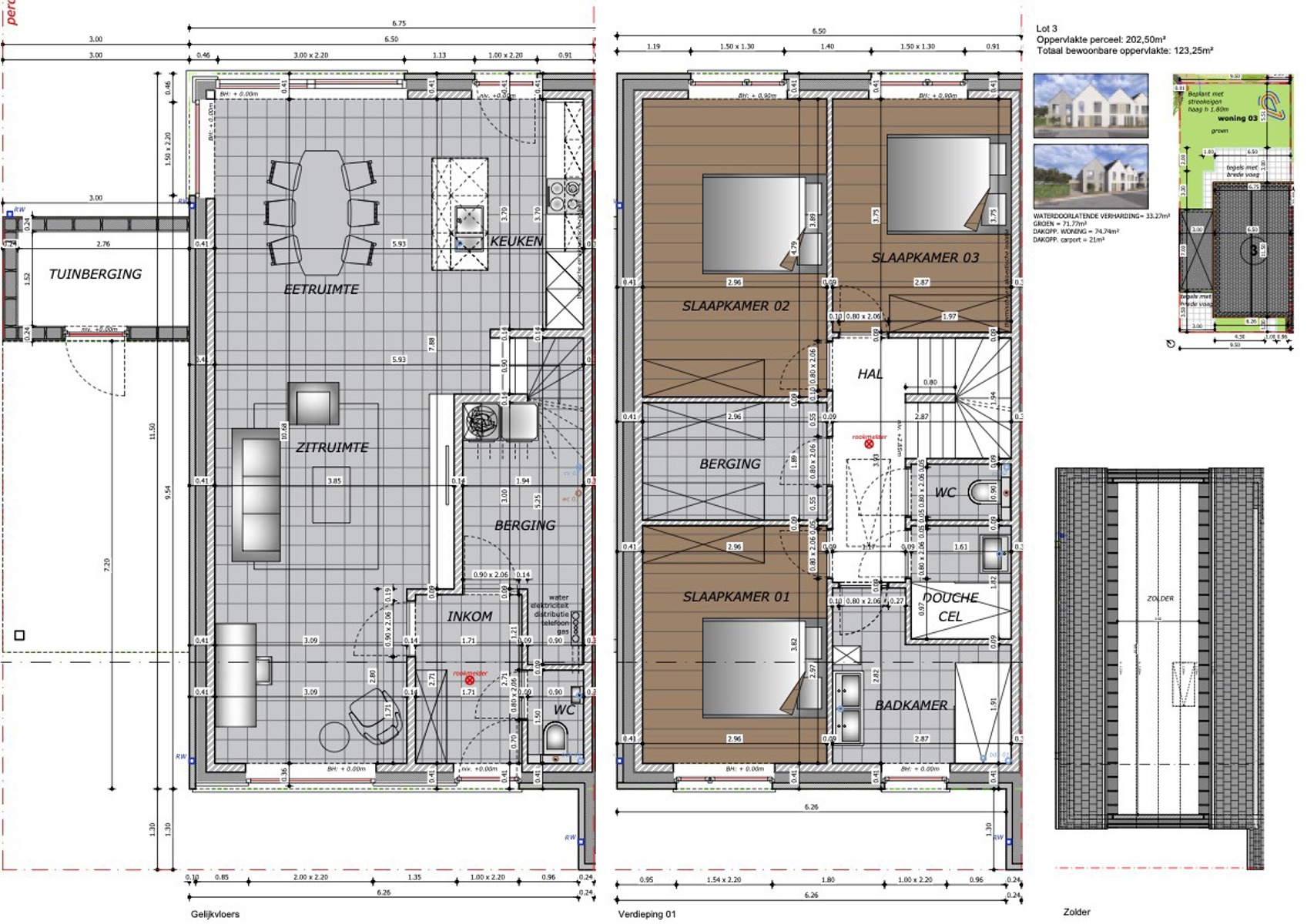 Maison à vendre à Oudenburg avec 3 chambres - photo 3