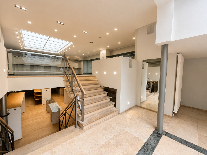 PRACHTIG UNIEK GOED ONDERHOUDEN PAND IN DE STATIONSTRAAT VAN 700 M² GROOT MET ACHTERUITWEG 5 GARAGE / MAGAZIJN VIA REGENTIESTRAAT - photo 5