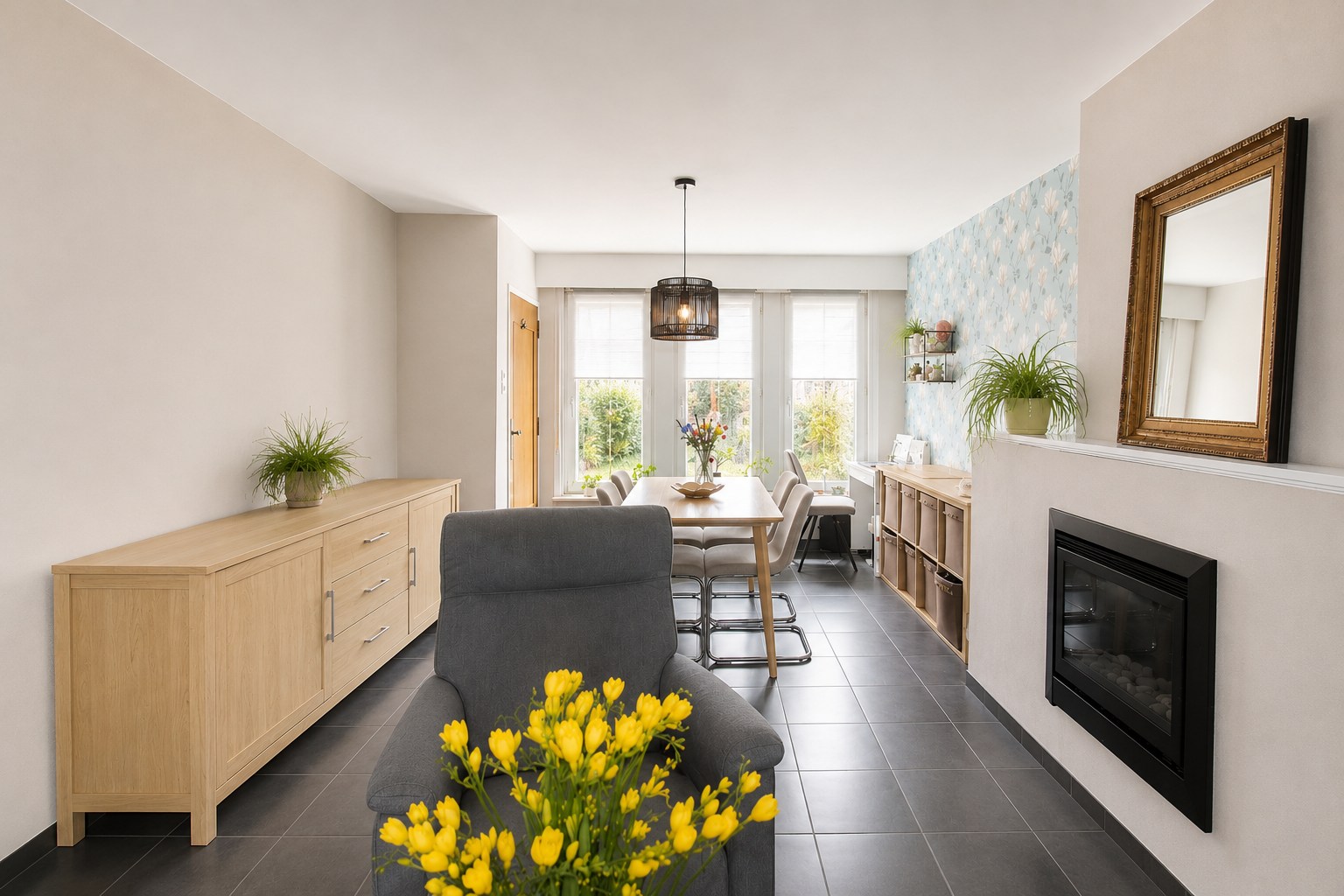 Charmante woning met 3 slaapkamers, diepe zonnige zuidwestgerichte tuin en topligging nabij het centrum van Sint-Niklaas - foto 5