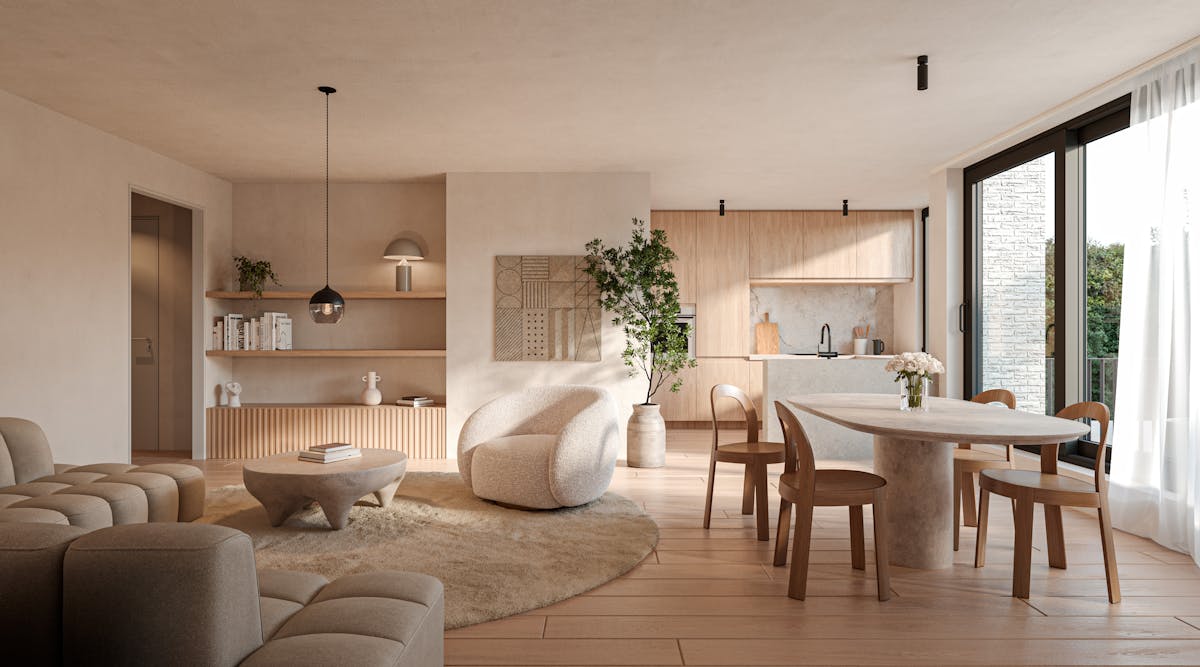 Penthouse in “De Roos” in Nieuwmoer-Kalmthout - photo 1