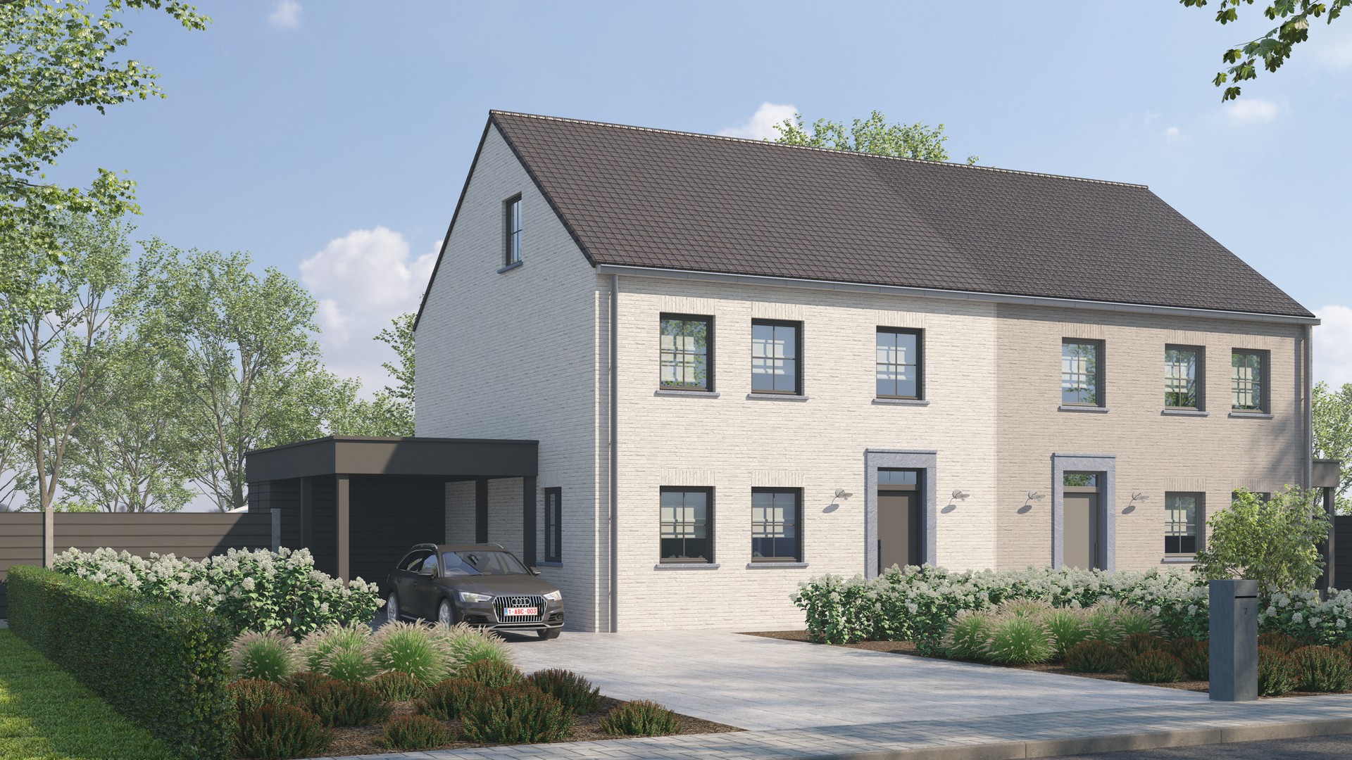 Projectgrond te koop van 1422m² bij dorpscentrum in Bottelare - foto 3