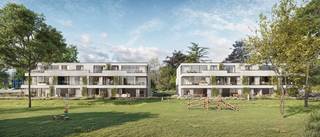  Nieuw woonproject residentie Nidus gelegen langs de Brusselsesteenweg in Melle. Deze BEN-appartementen worden gebouwd met uitzicht achteraan op...