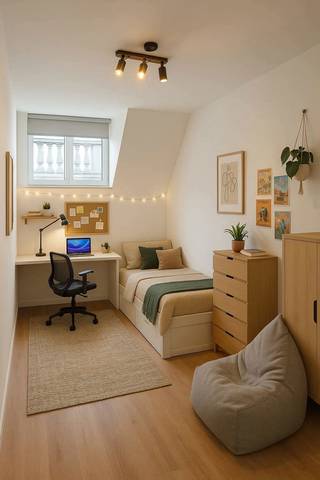 <p>Dit recent vernieuwde studentencomplex biedt moderne, comfortabele kamers met alle nodige voorzieningen!</p>
<p><strong>Kenmerken:</strong></p>
<ul>
<li>
<p>Studentenkamers van <strong>15 m²</strong> — perfect voor studenten die graag dicht bij alle faciliteiten wonen en tegelijk in een aangename omgeving willen verblijven.</p>
</li>
<li>
<p><strong>Eigen douche en toilet</strong> in elke kamer</p>
</li>
<li>
<p><strong>Gedeeltelijk bemeubeld</strong> (basismeubilair aanwezig)</p>
</li>
</ul>
<p><strong>Huurprijzen:</strong></p>
<ul>
<li>
<p><strong>€510 huur</strong> + <strong>€85 provisie</strong> per maand</p>
</li>
</ul>