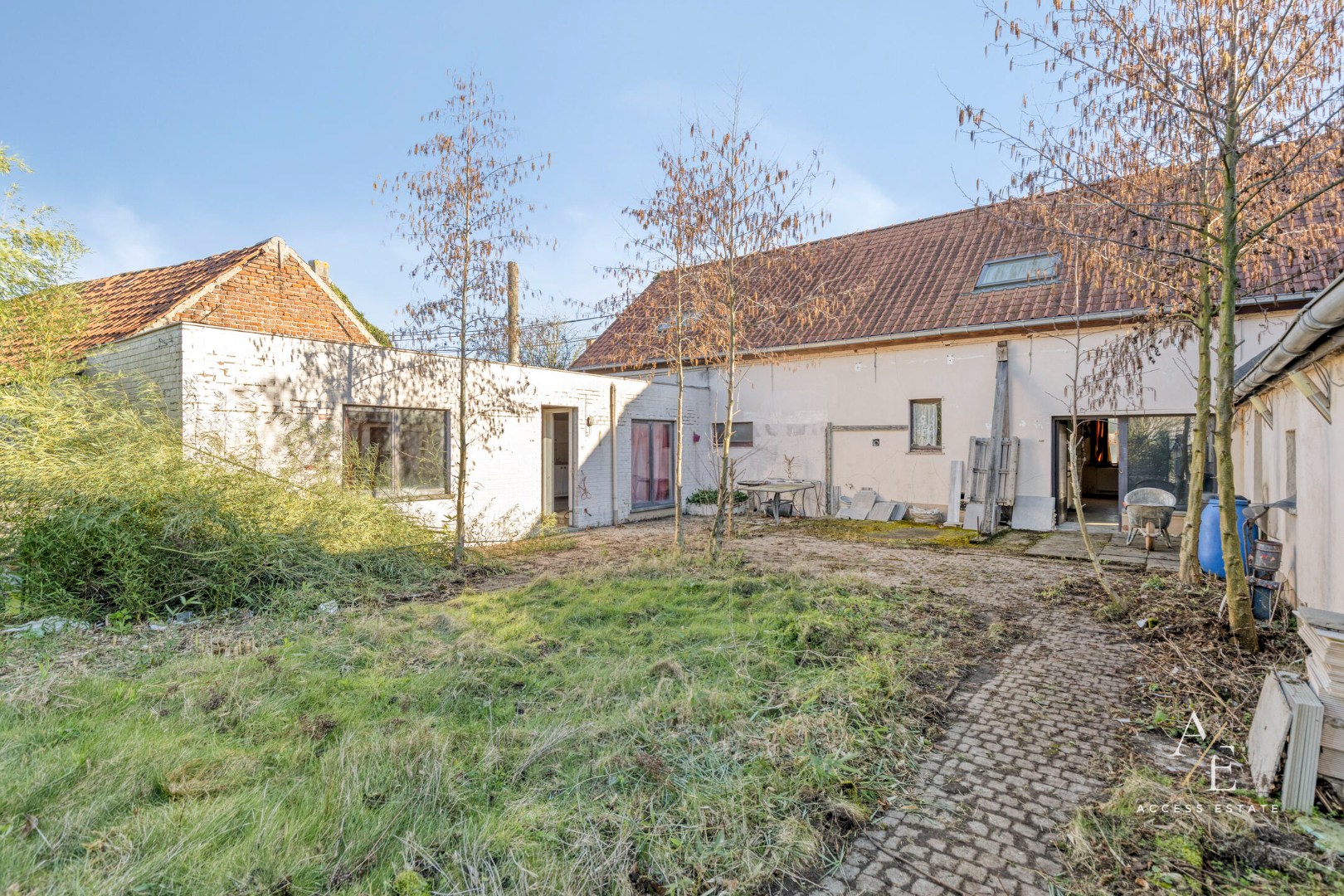 MERELBEKE-MELLE - Te renoveren hoeve op mooi perceel! - foto 2